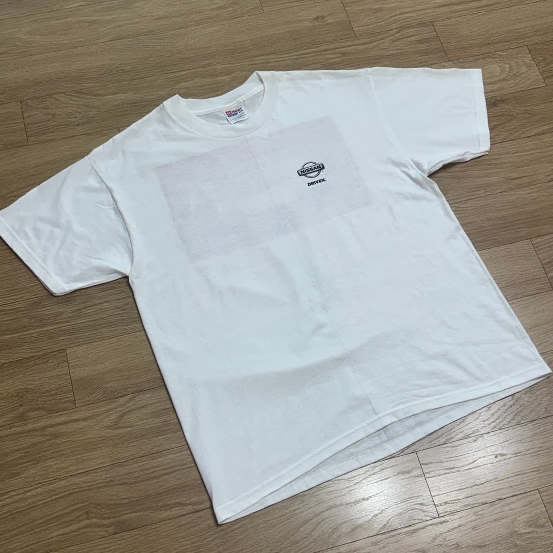 L 90s hanes 닛산 프로모 티셔츠 상품이미지2