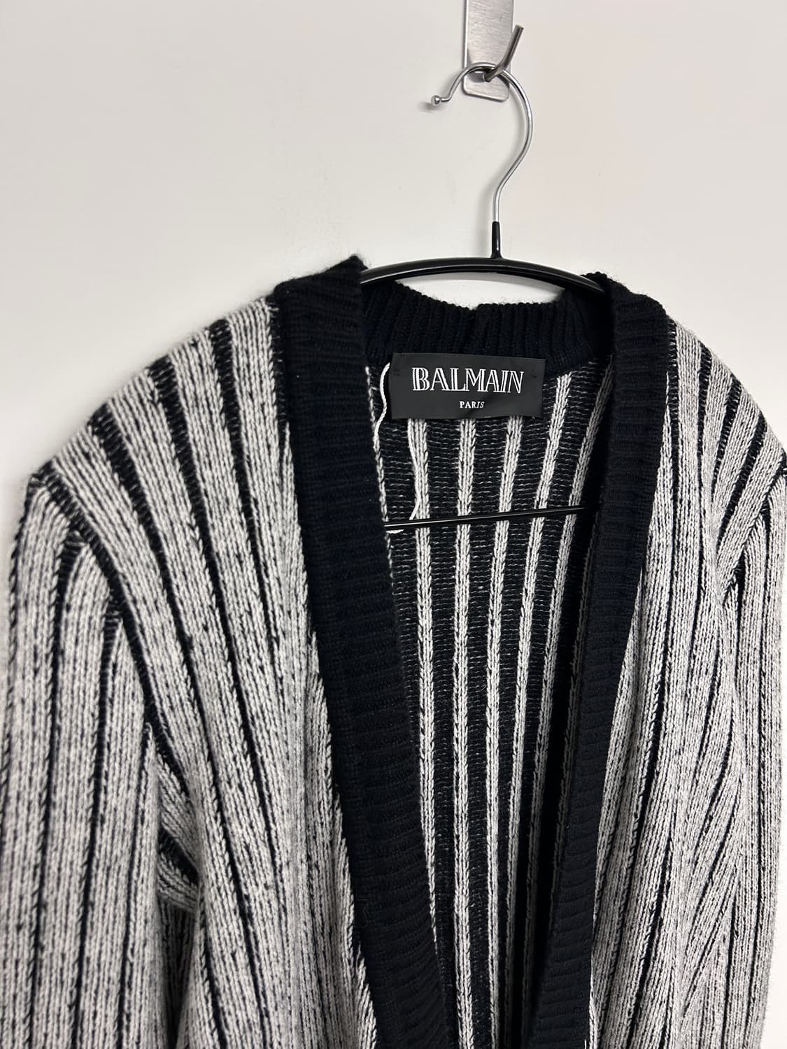 발망 트위드 스트랩 로브 가디건  상품이미지3