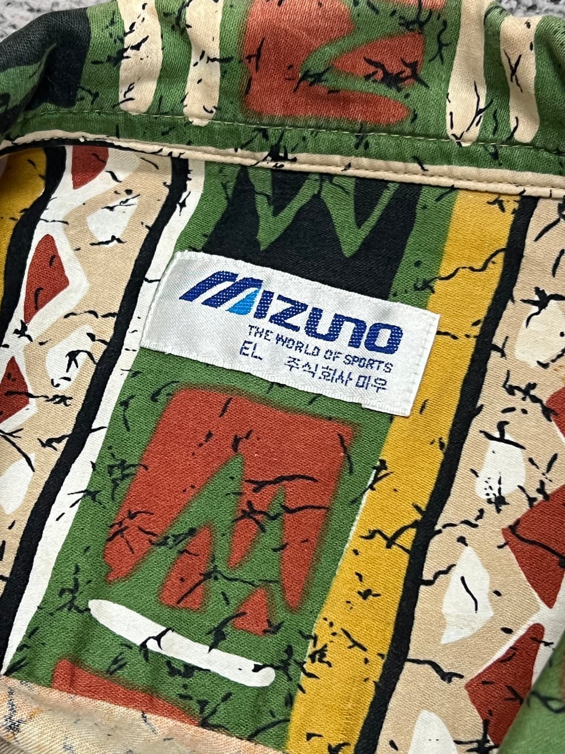 (EL) 미즈노 올드스쿨 하와이안 셔츠 상품이미지3