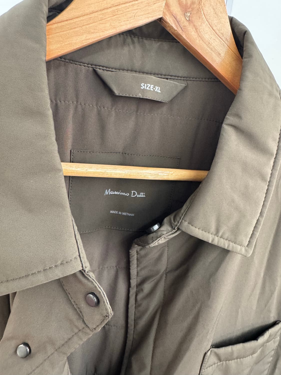 마시모두띠 누빔 셔츠 재킷 XL 상품이미지2