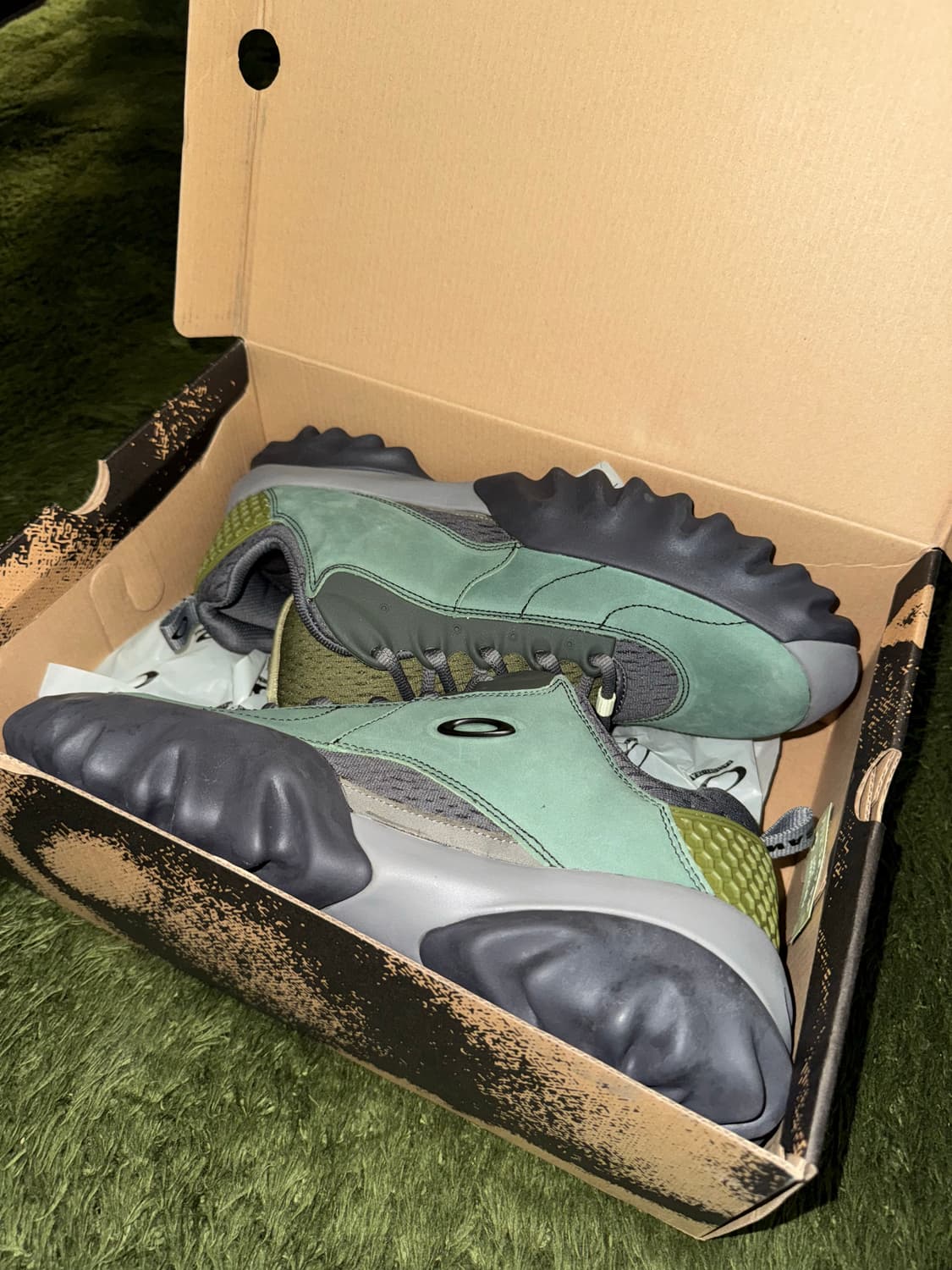 [295] 오클리 팩토리 팀 X 브레인데드 찹 쏘우 덕 그린 썬더스톰 상품이미지7