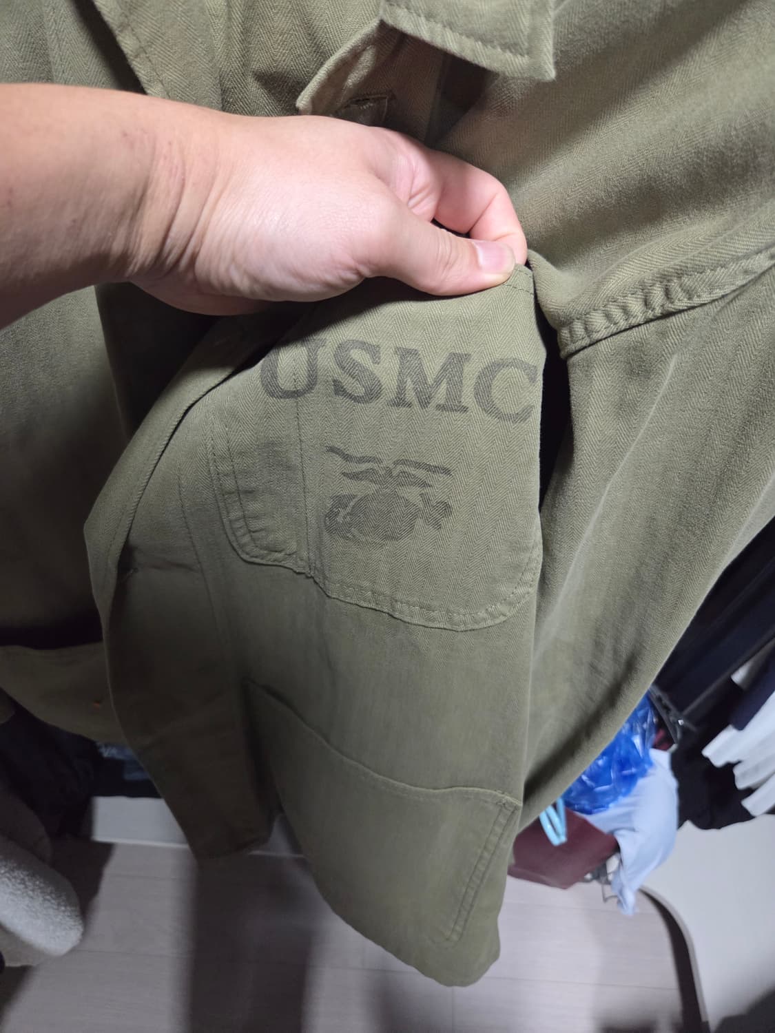 브론슨 USMC HBT 자켓 42사이즈 상품이미지4