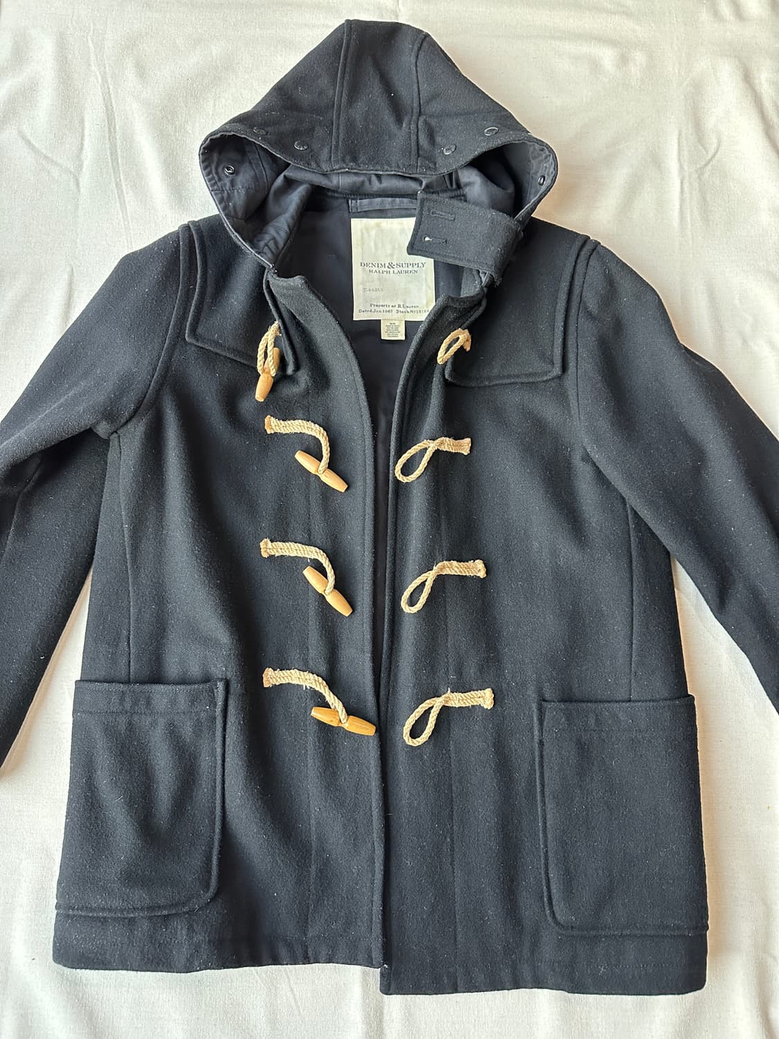 데님앤서플라이 랄프로렌 더플코트 M 상품이미지10
