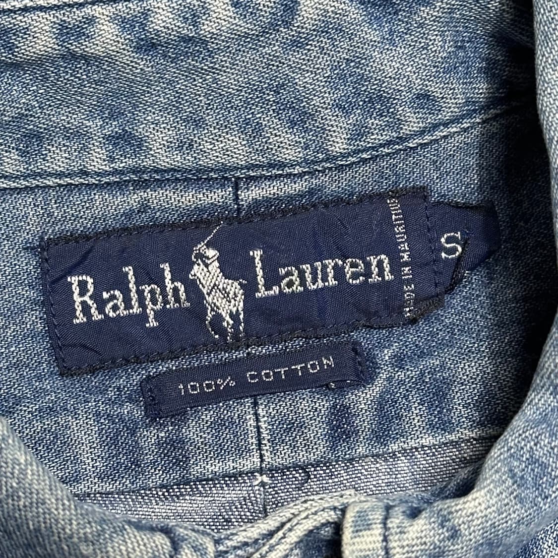 S 폴로랄프로렌 청 데님 셔츠 상품이미지4