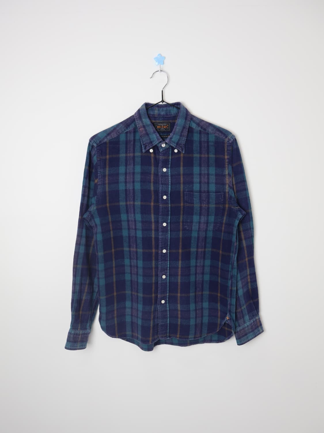 BEAMS Plus Plaid Flannel Shirt 상품이미지1