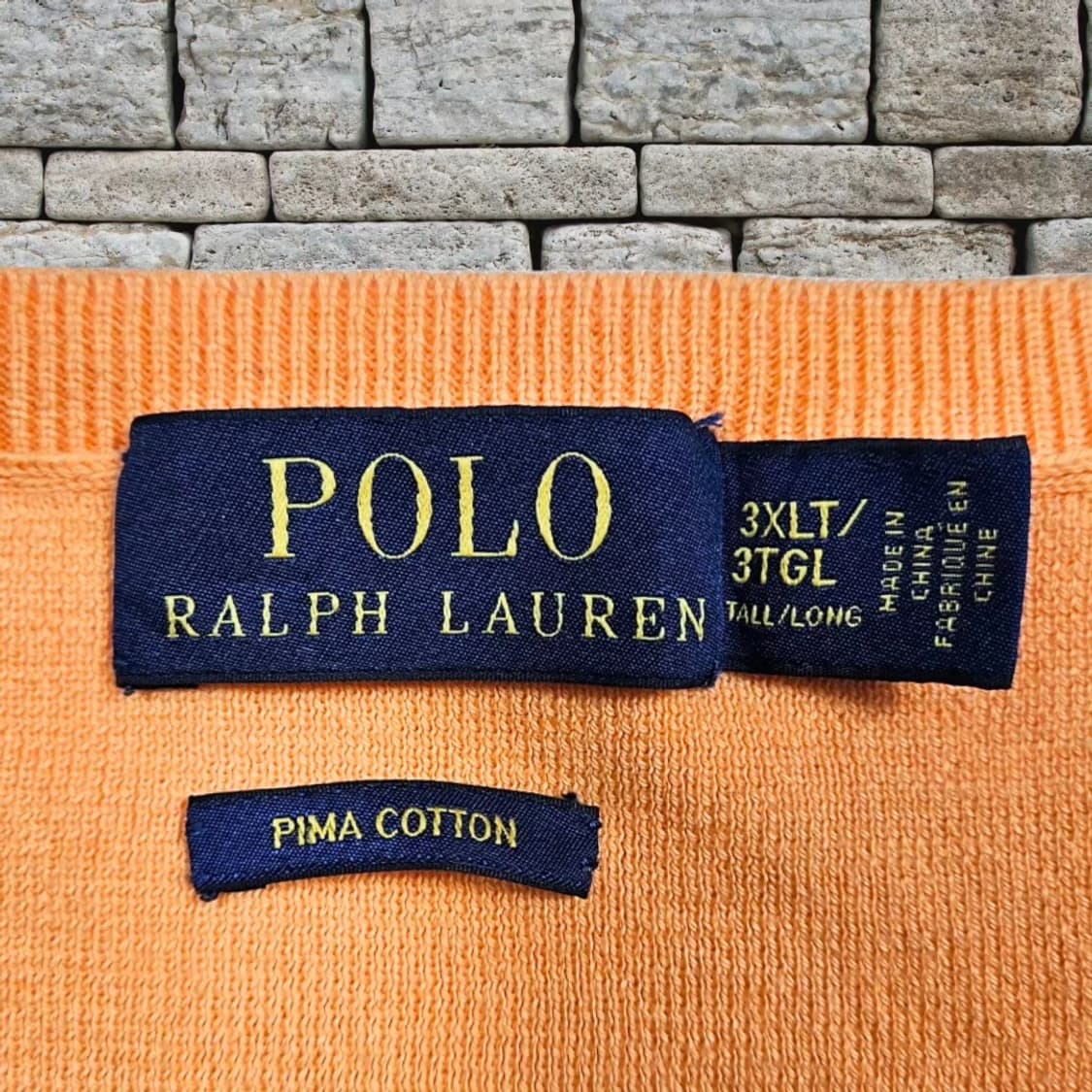 폴로 빅사이즈 브이넥 니트 상품이미지3