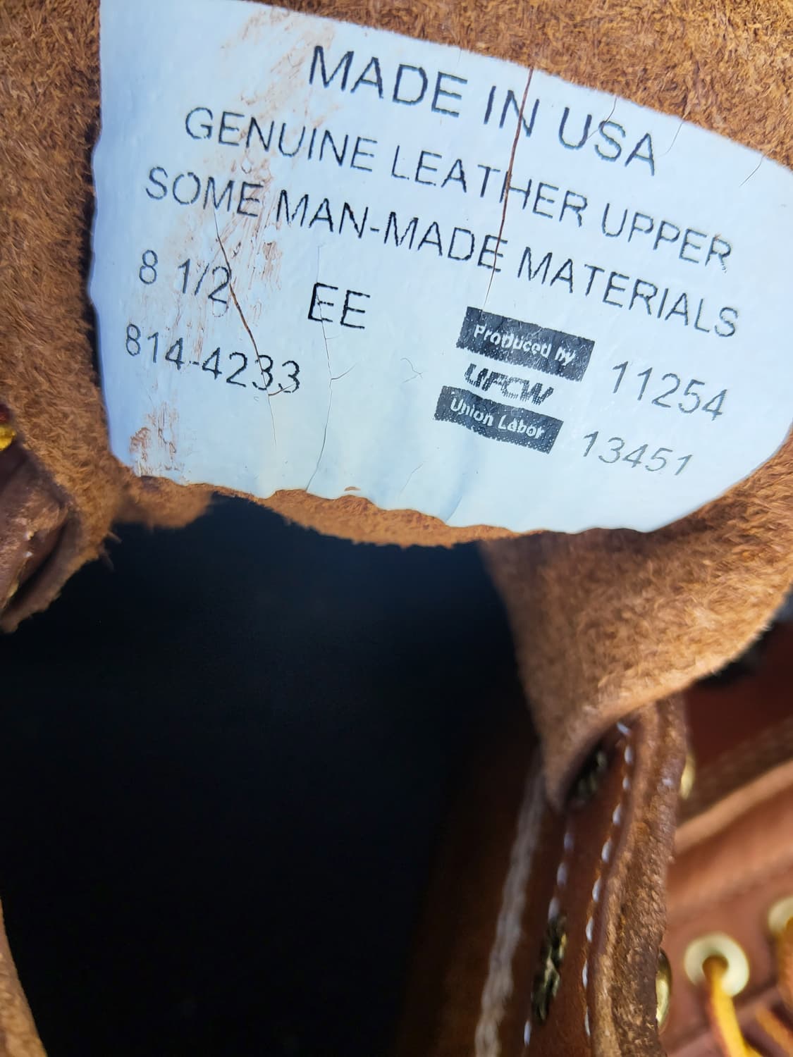 쏘로굿 몽키부츠 신품 265~270 US8.5EE 브라순 상품이미지2