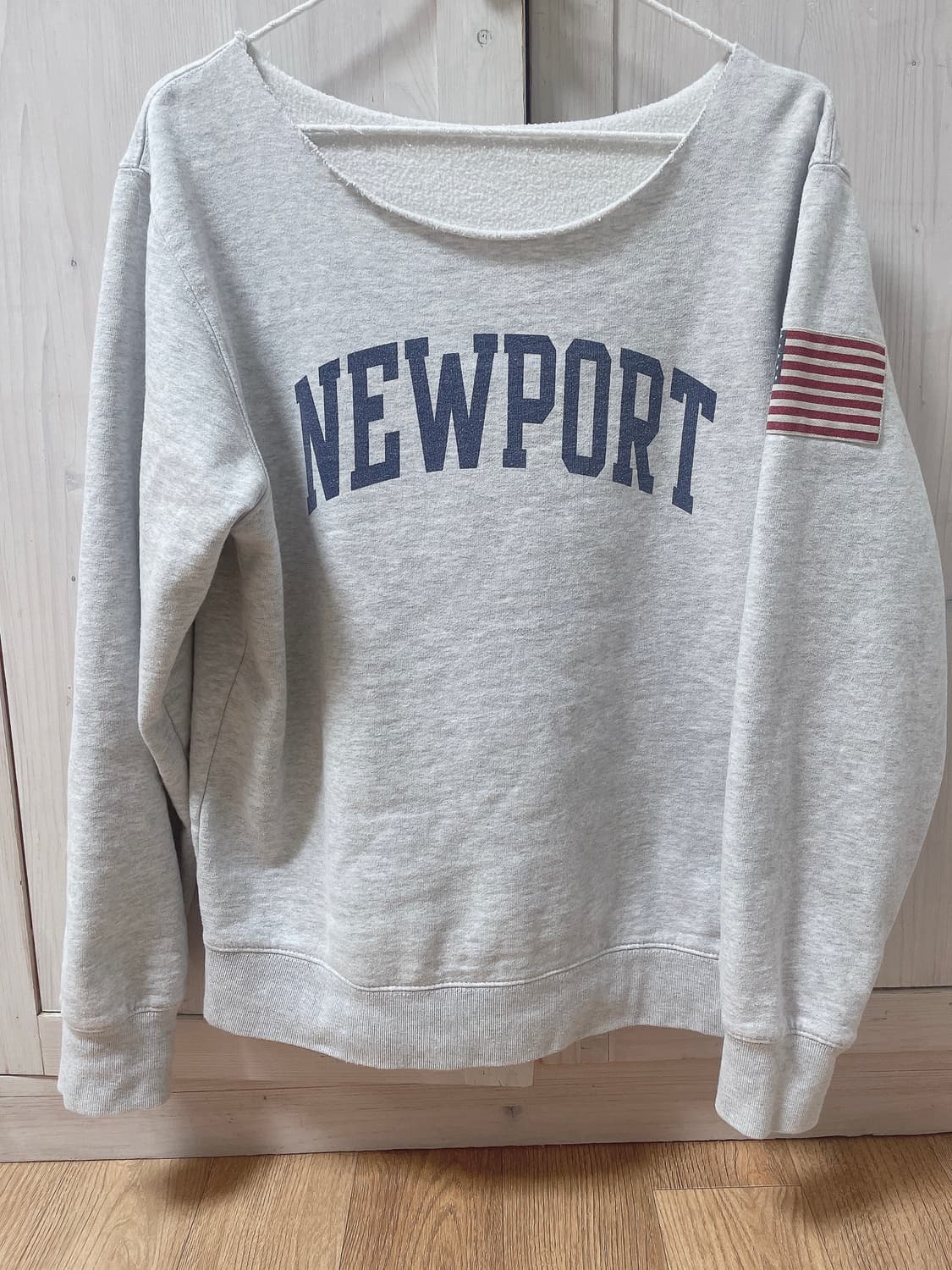 브랜디멜빌 뉴포트 원숄더 스웻셔츠 맨투맨 상품이미지3