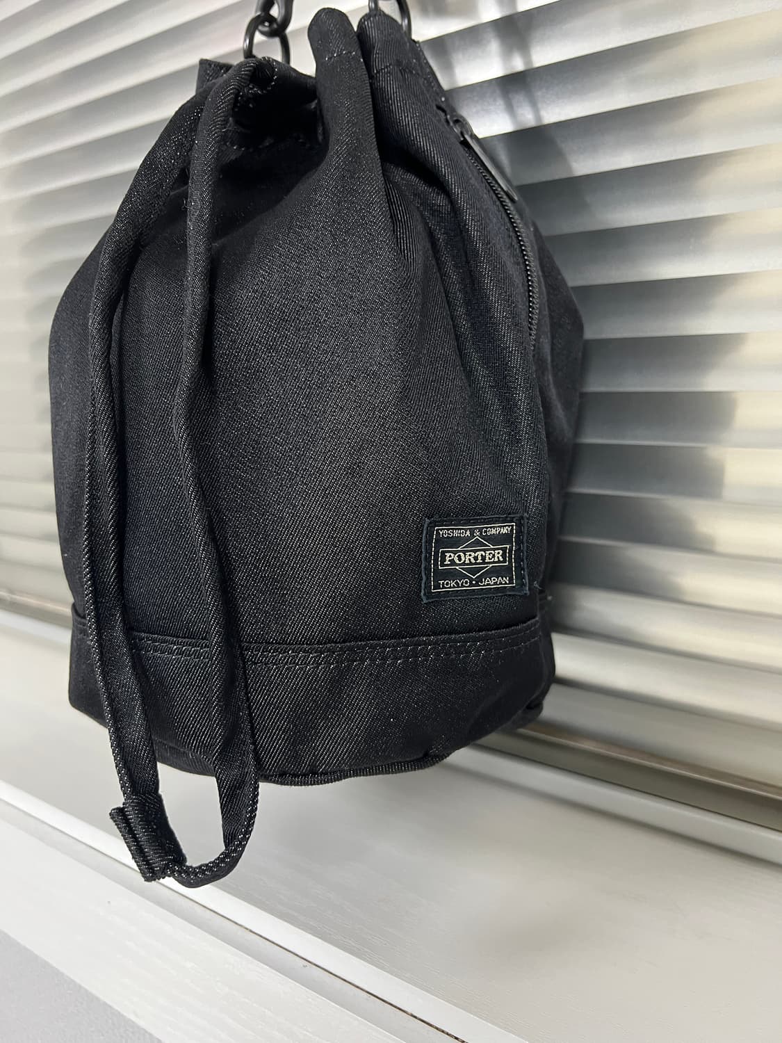 HEAD PORTER-DENIM TOTE BAG (Black)  상품이미지5