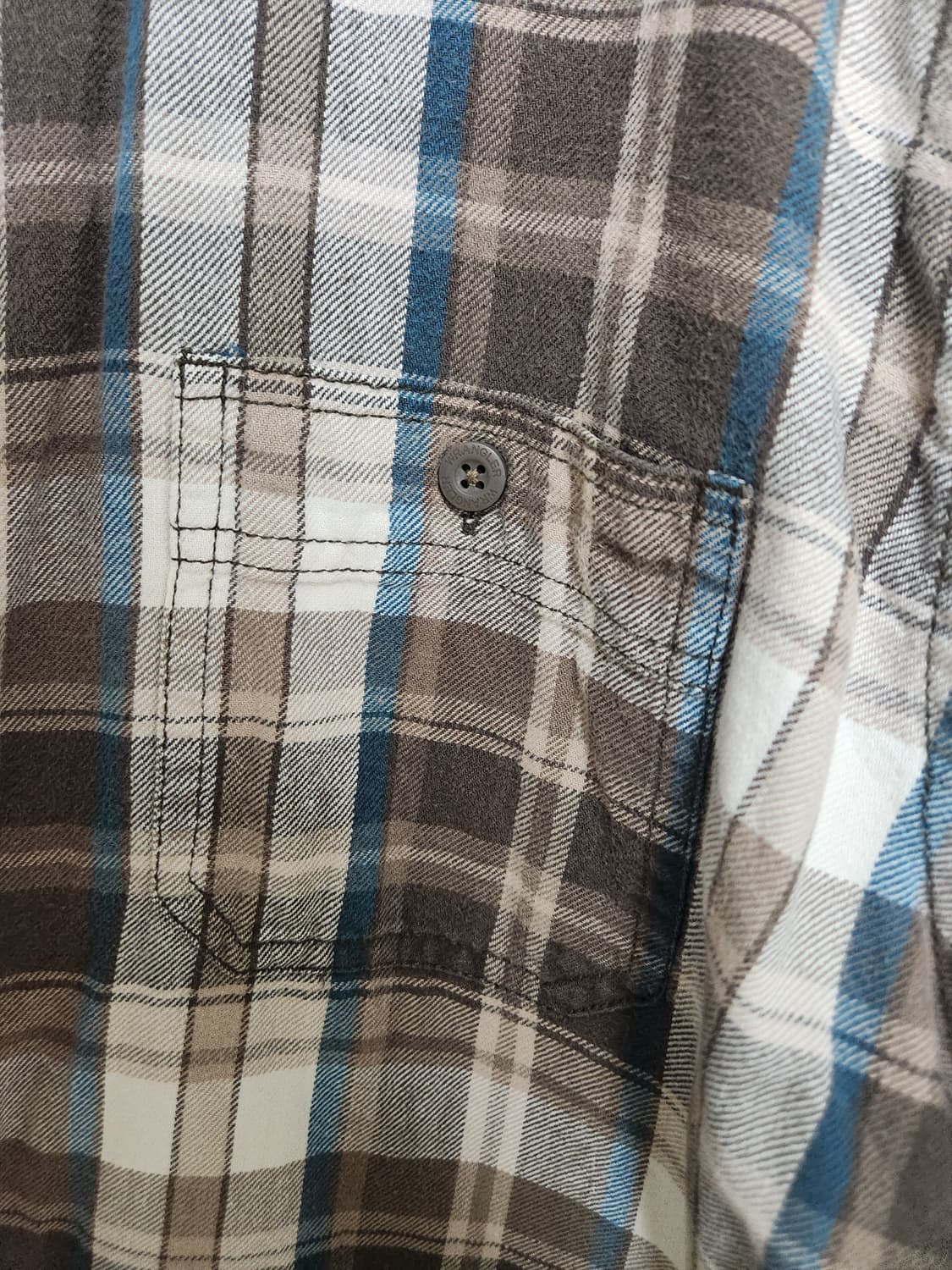 랭글러Wrangler 체크 셔츠 L - S83 상품이미지6