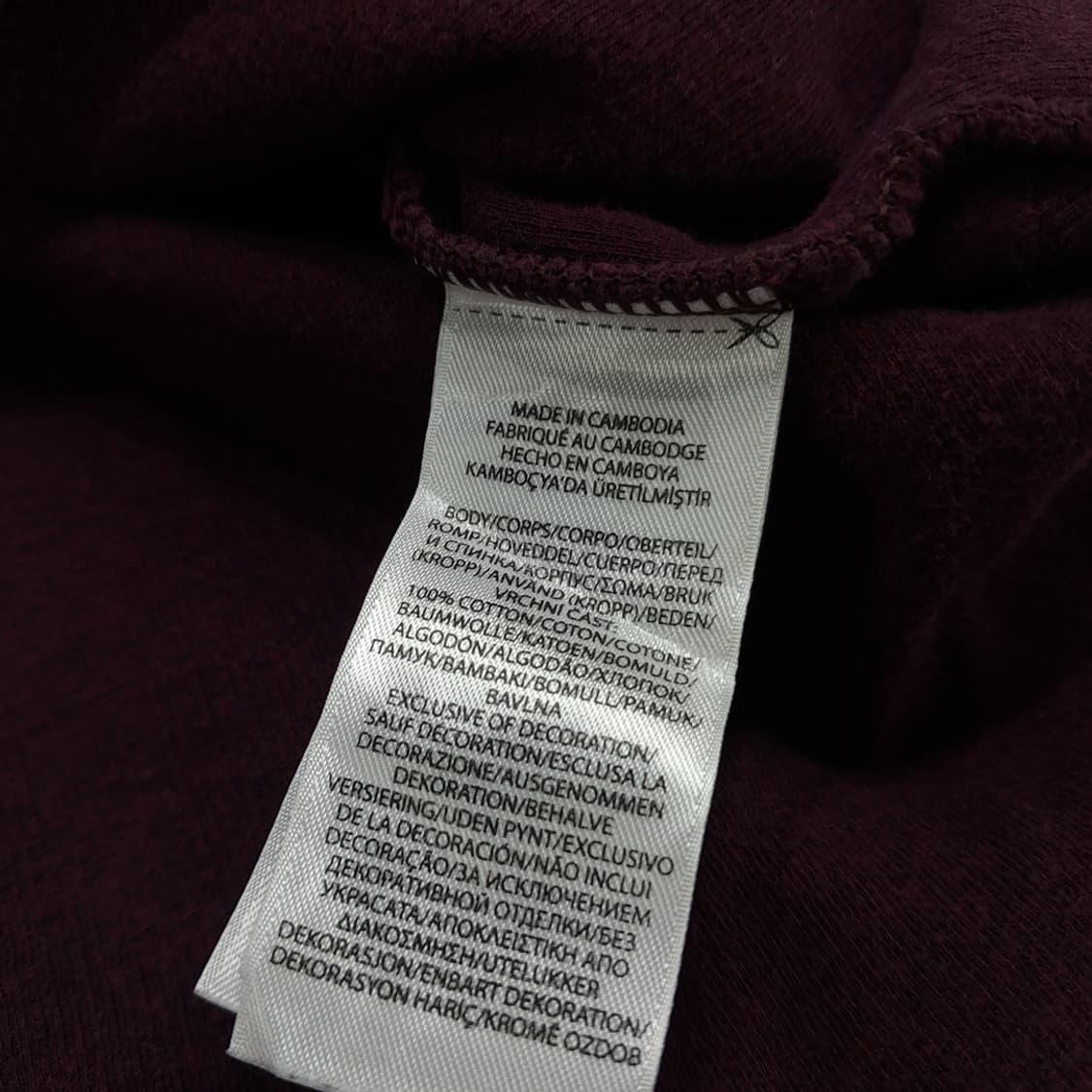 CN667 M 폴로 랄프로렌 QR 버건디와인 하프집업 긴팔 니트 스웨터 상품이미지8