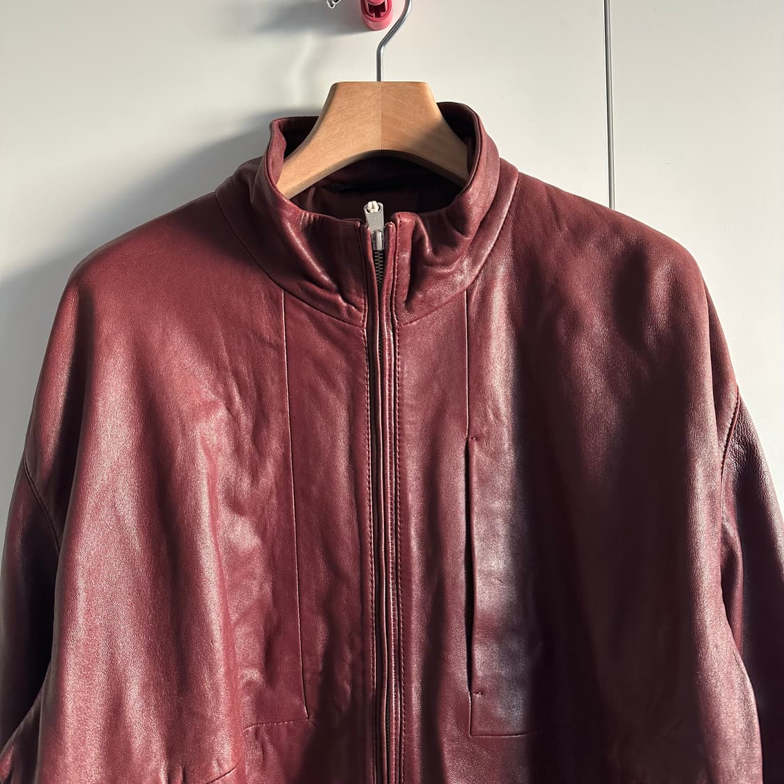 자라 램스킨 자켓 상품이미지3