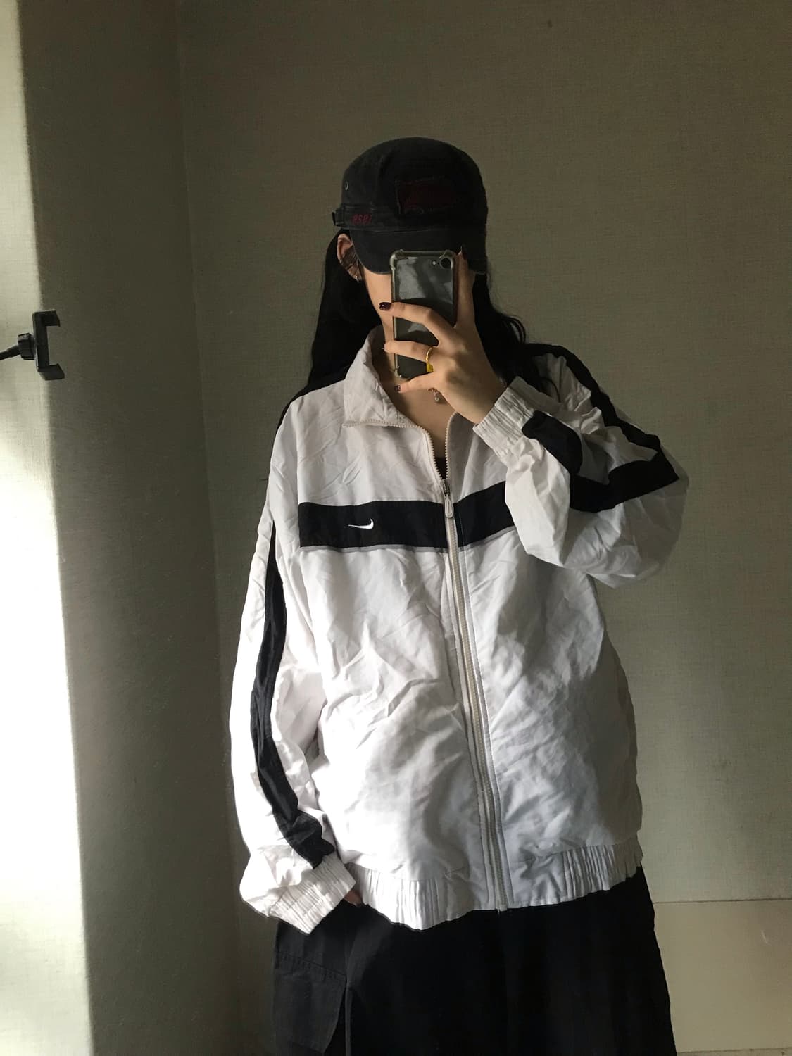 나이키 00s 흰검 바람막이 상품이미지5