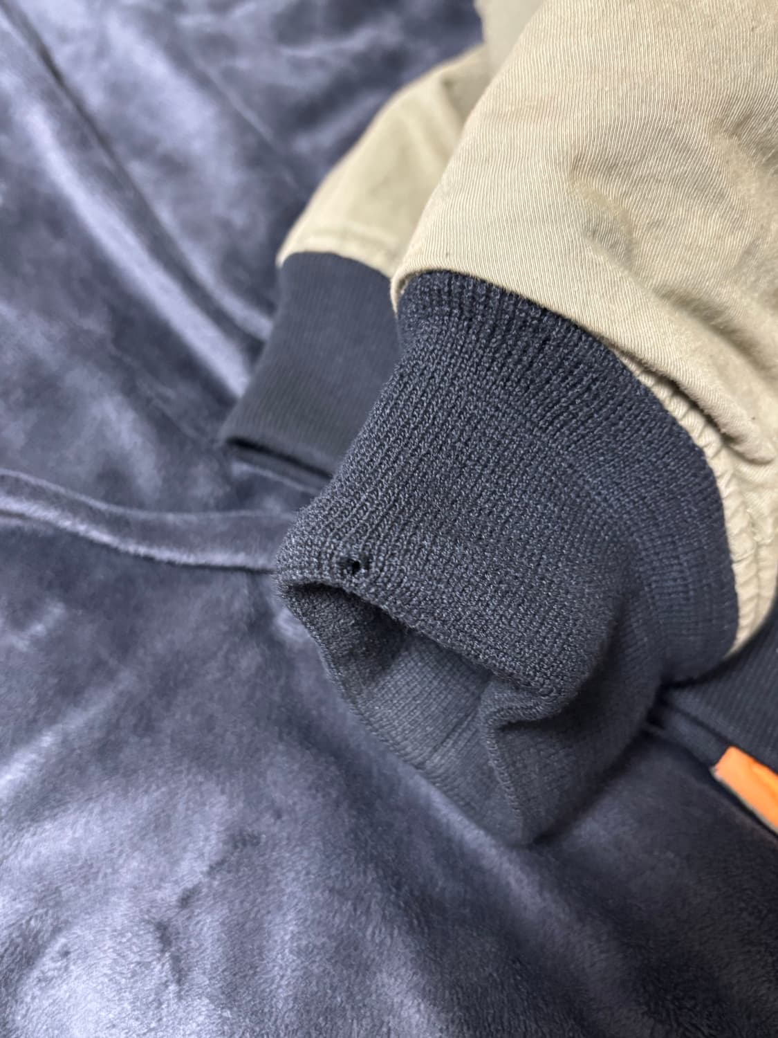 [M] 나투시 나이키 스투시 리버시블 자켓 올리브 상품이미지7