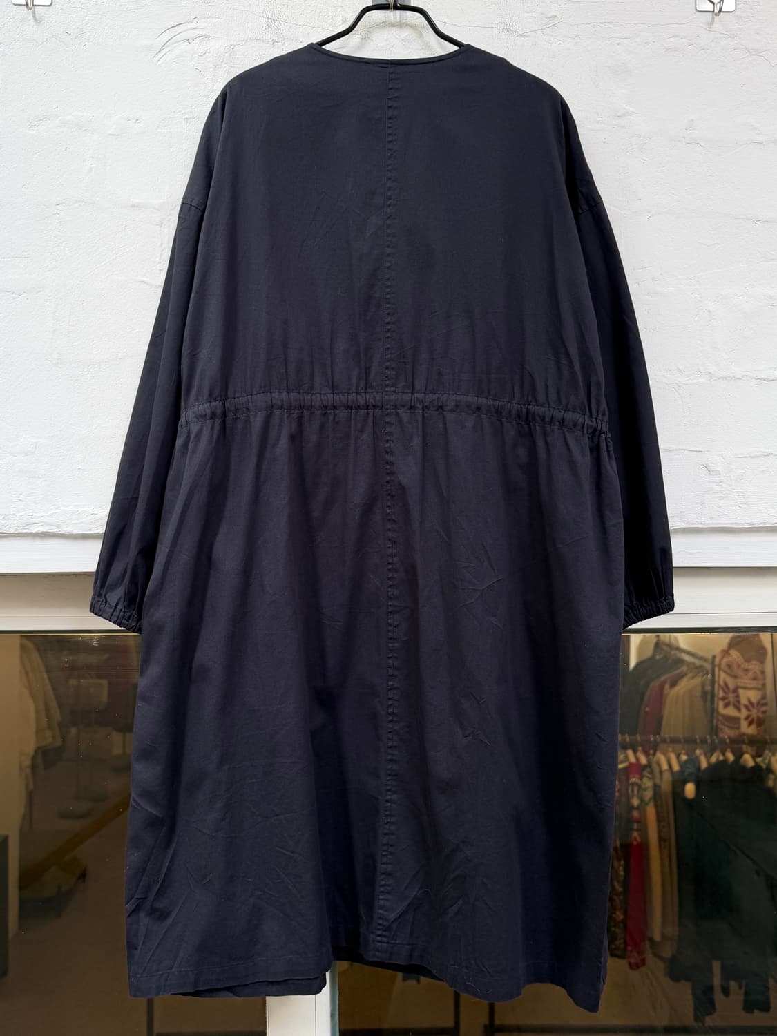 Global Work 블랙 여성 롱 코트 원피스 F 상품이미지6