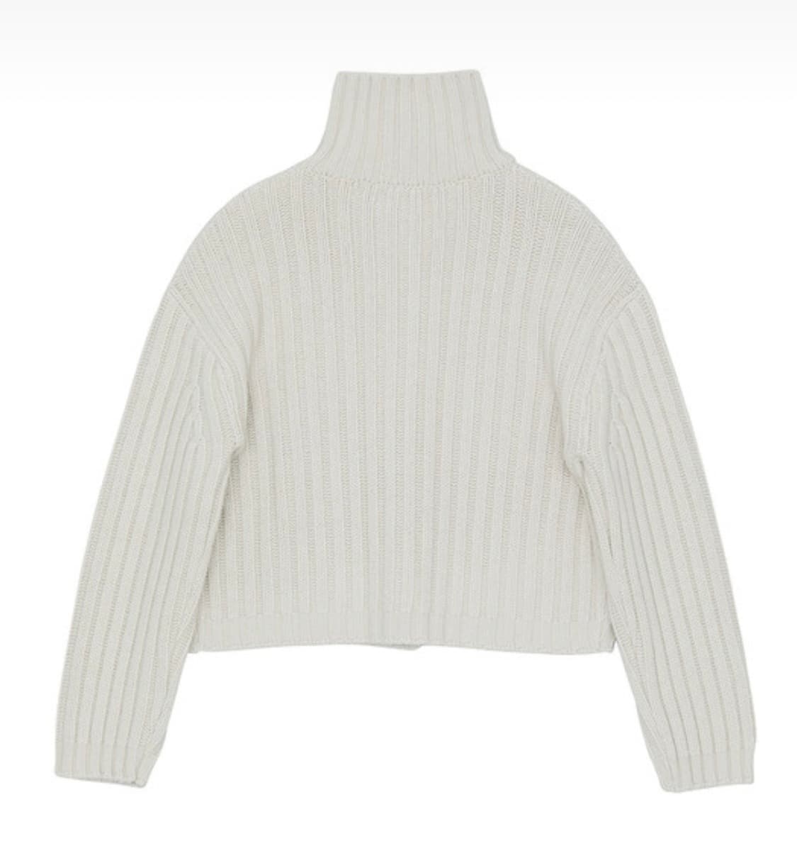 Moia 모이아 터틀넥 가디건 오트밀 상품이미지6