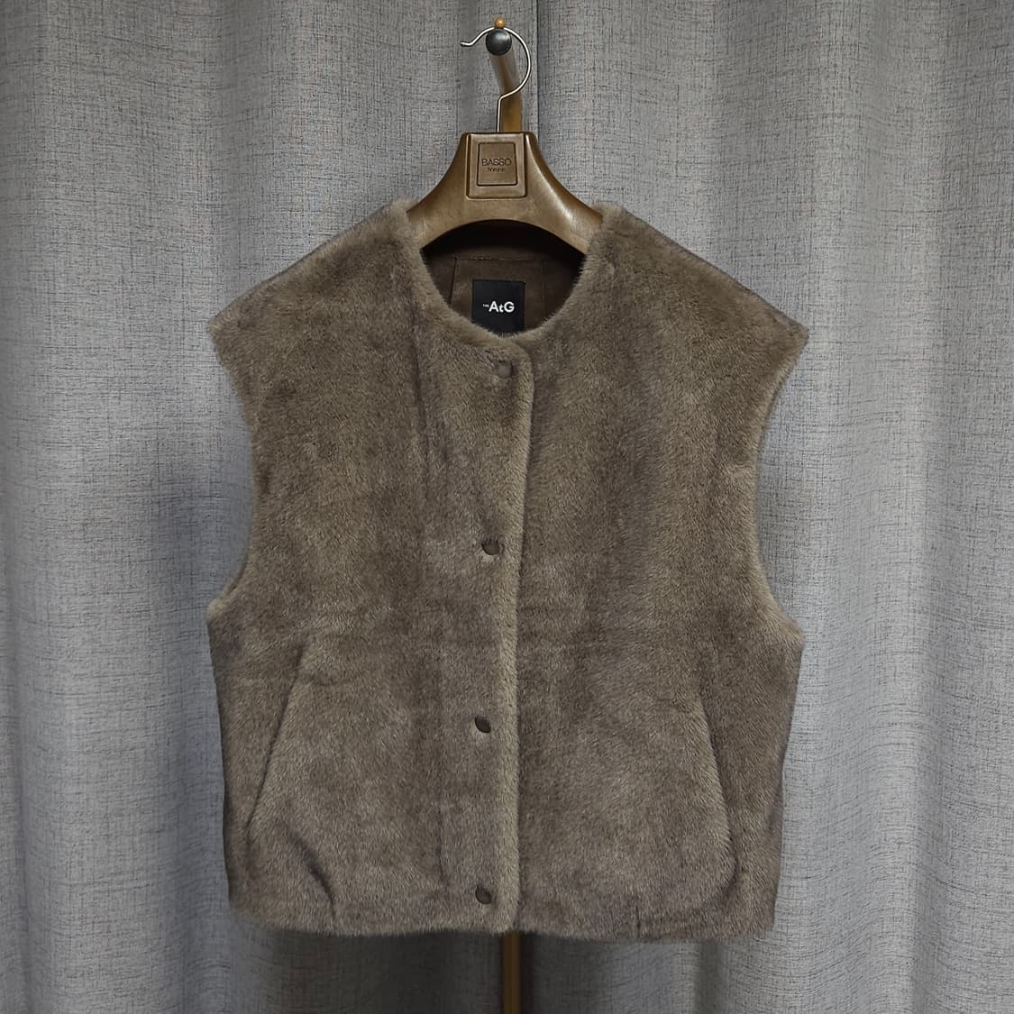 88 ) 더앳지 여성 에코퍼 베스트 상품이미지2