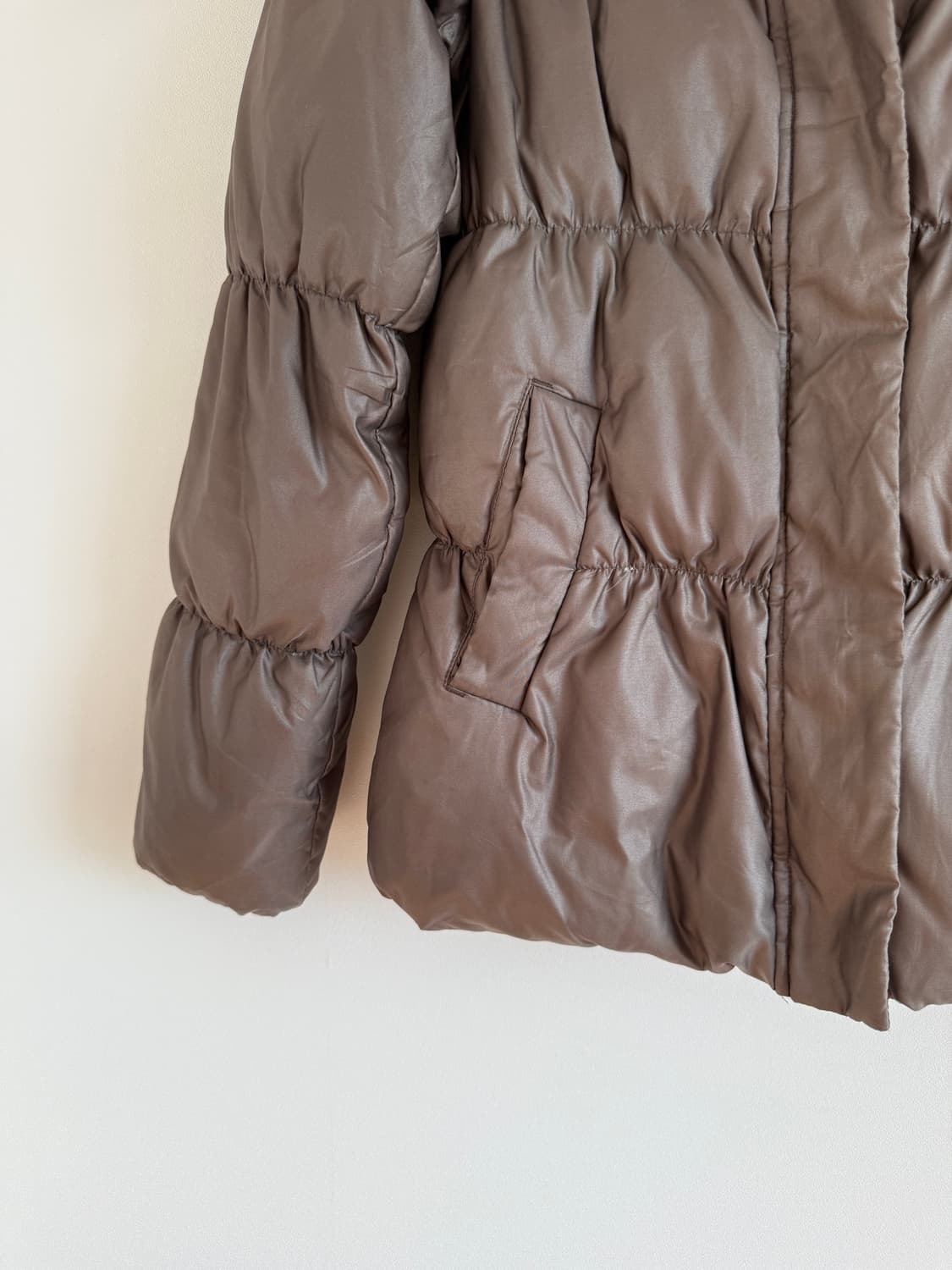 갭(GAP) 셔링 패딩 상품이미지3