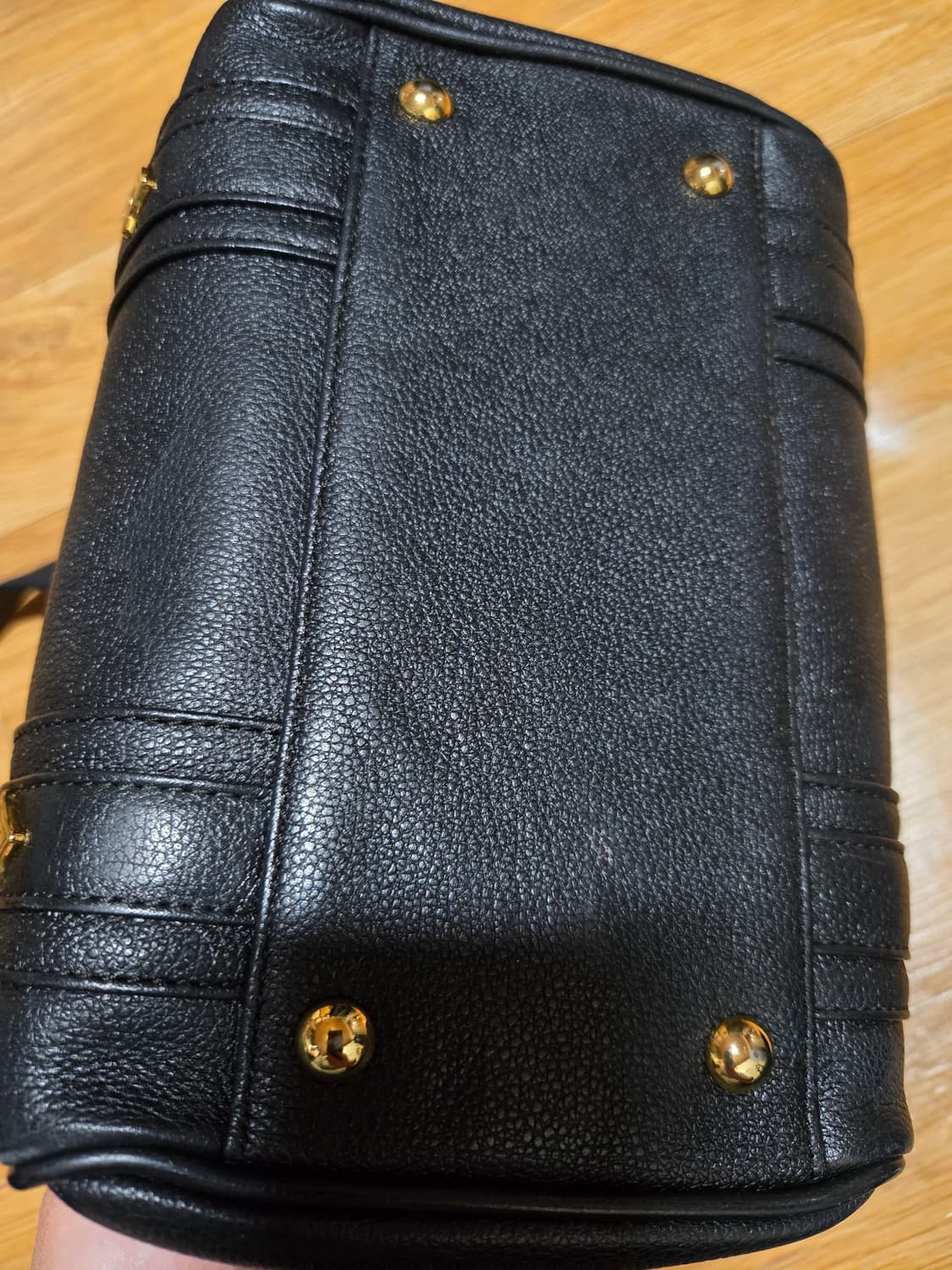 MCM 정품 미니 토트백 금장 보스턴백 상품이미지7