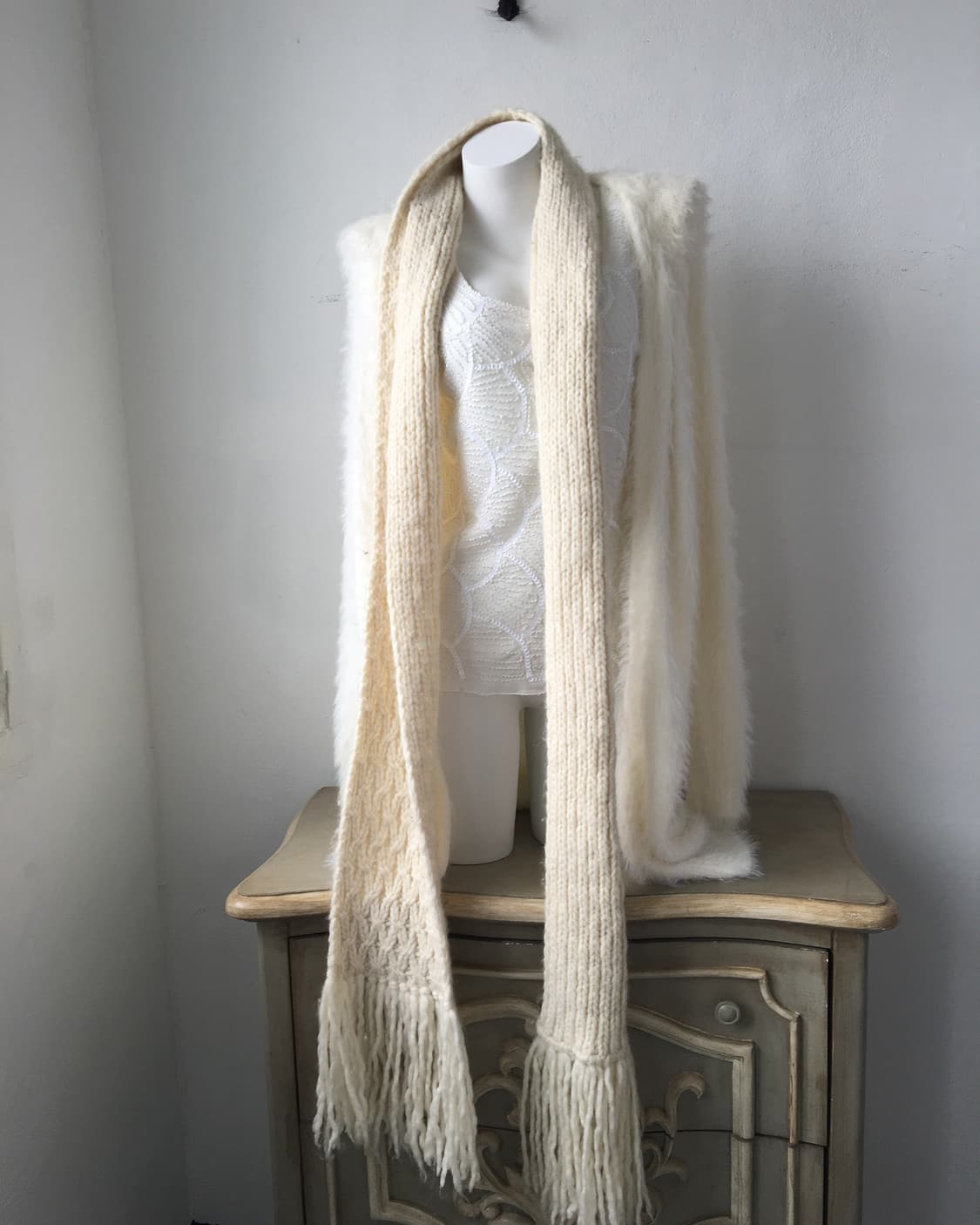 woolen knit muffler 상품이미지4