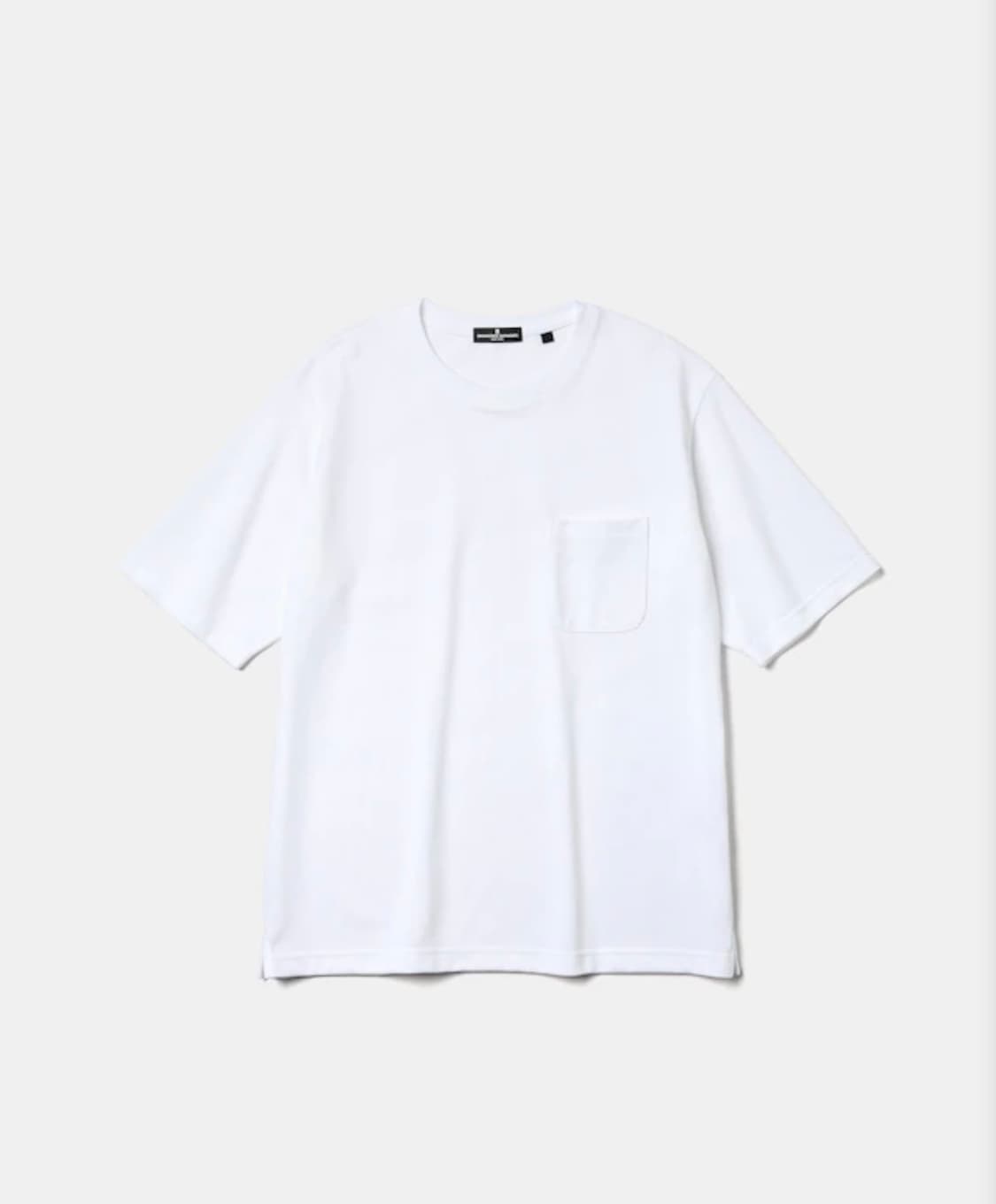 [3XL] GU 엔지니어드 가먼츠 드라이 카노코 크로스넥 티셔츠 화이트 상품이미지1