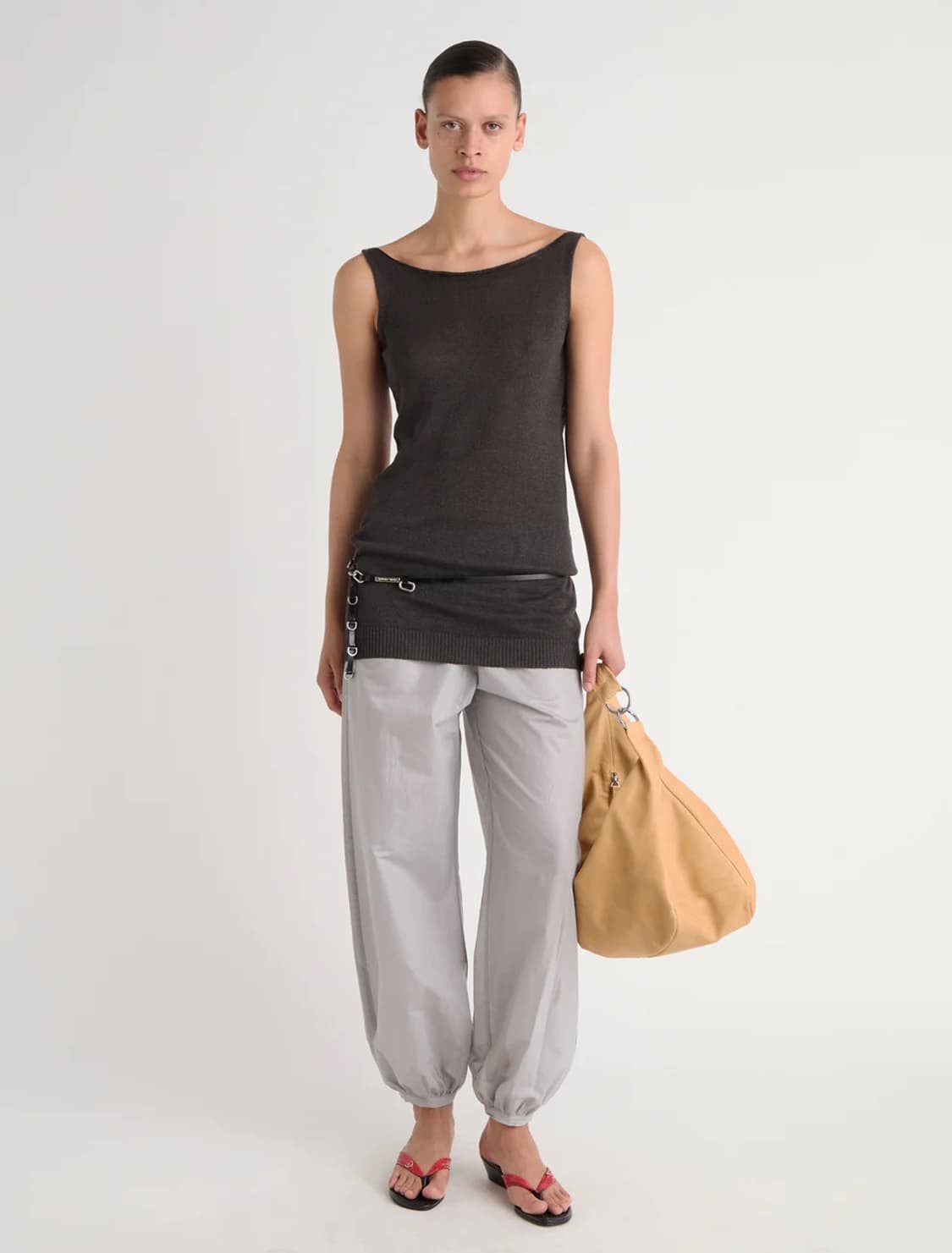 [XS,S]팔로마울 Long Lotti 드레스/브라운 상품이미지4