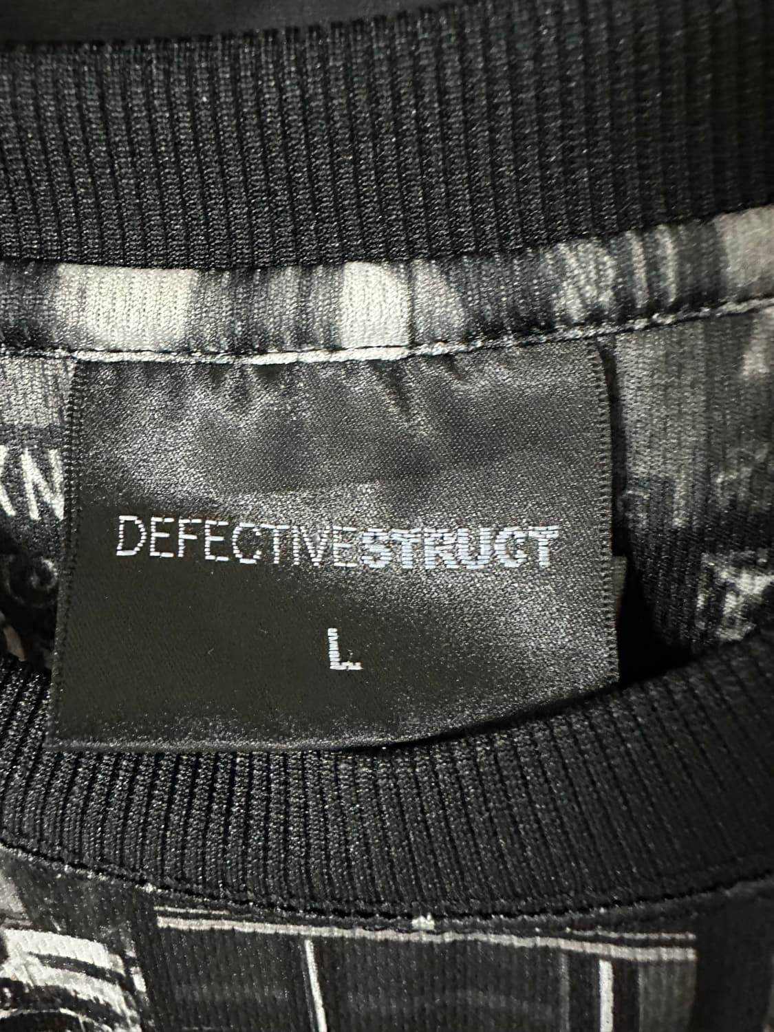 디펙티브 스트럭트 Defective Struct 올오버 그래픽 메쉬 반팔 상품이미지3