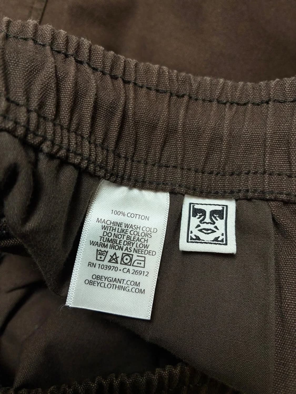 오베이 OBEY 더블니 헤비코튼 워크 팬츠 PN8162 상품이미지8