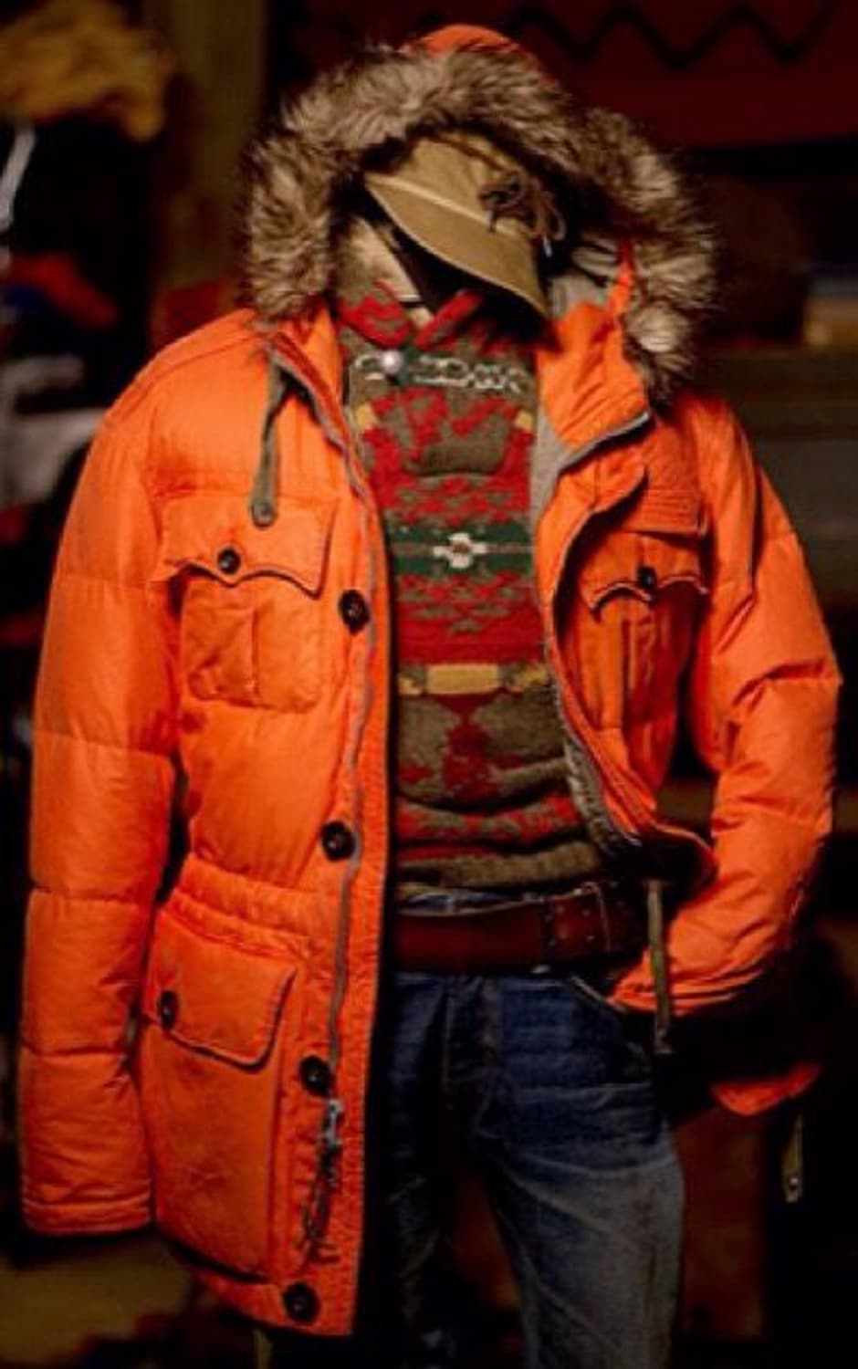 폴로 랄프로렌 다운 패딩 히말라야 익스페디션 마운틴 다운 파카 M 상품이미지1