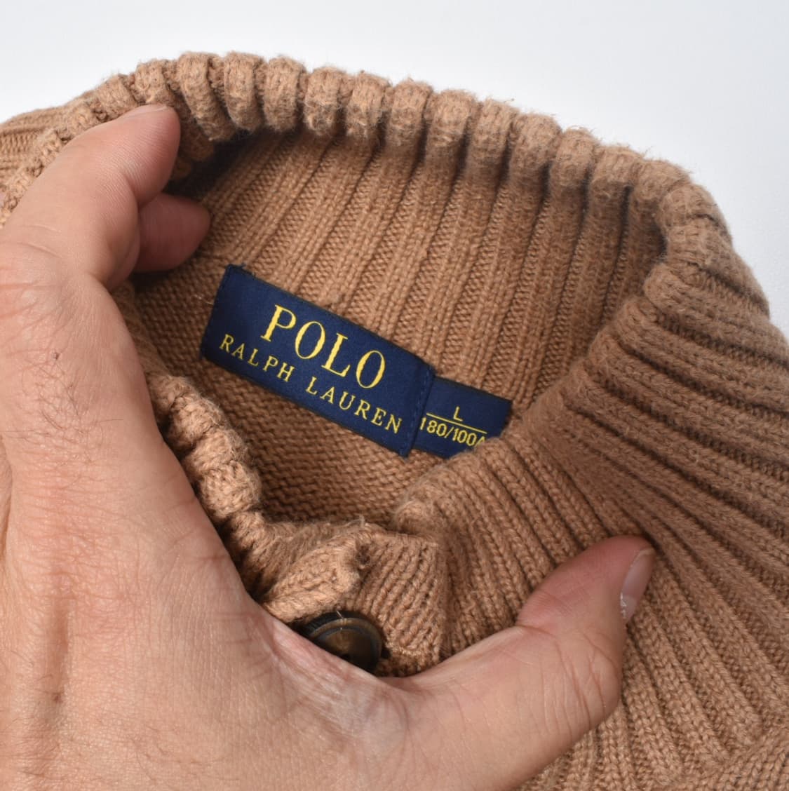 폴로랄프로렌 신형라벨 코튼 니트 L 상품이미지5