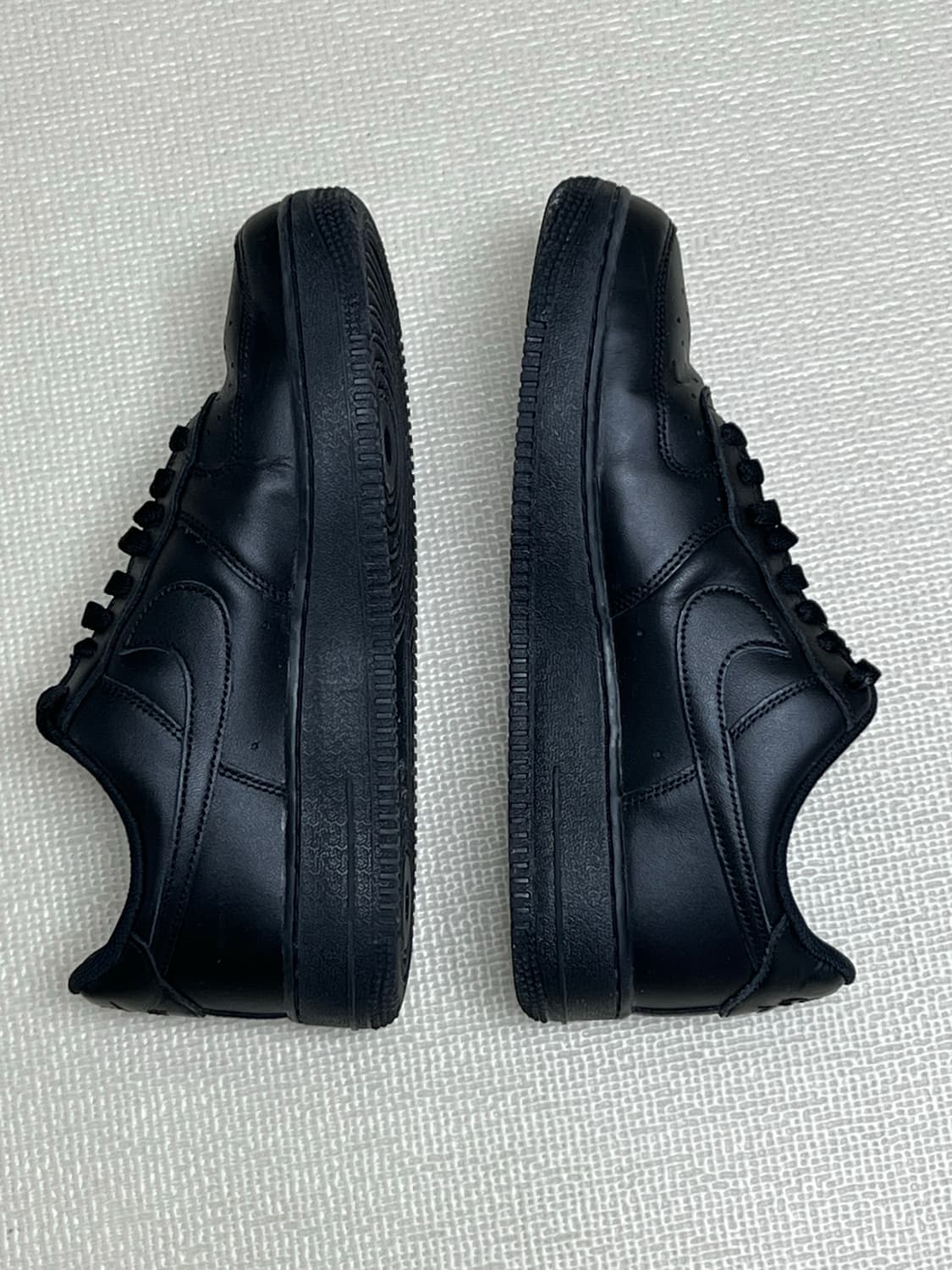 나이키 에어포스1 올블랙  상품이미지5