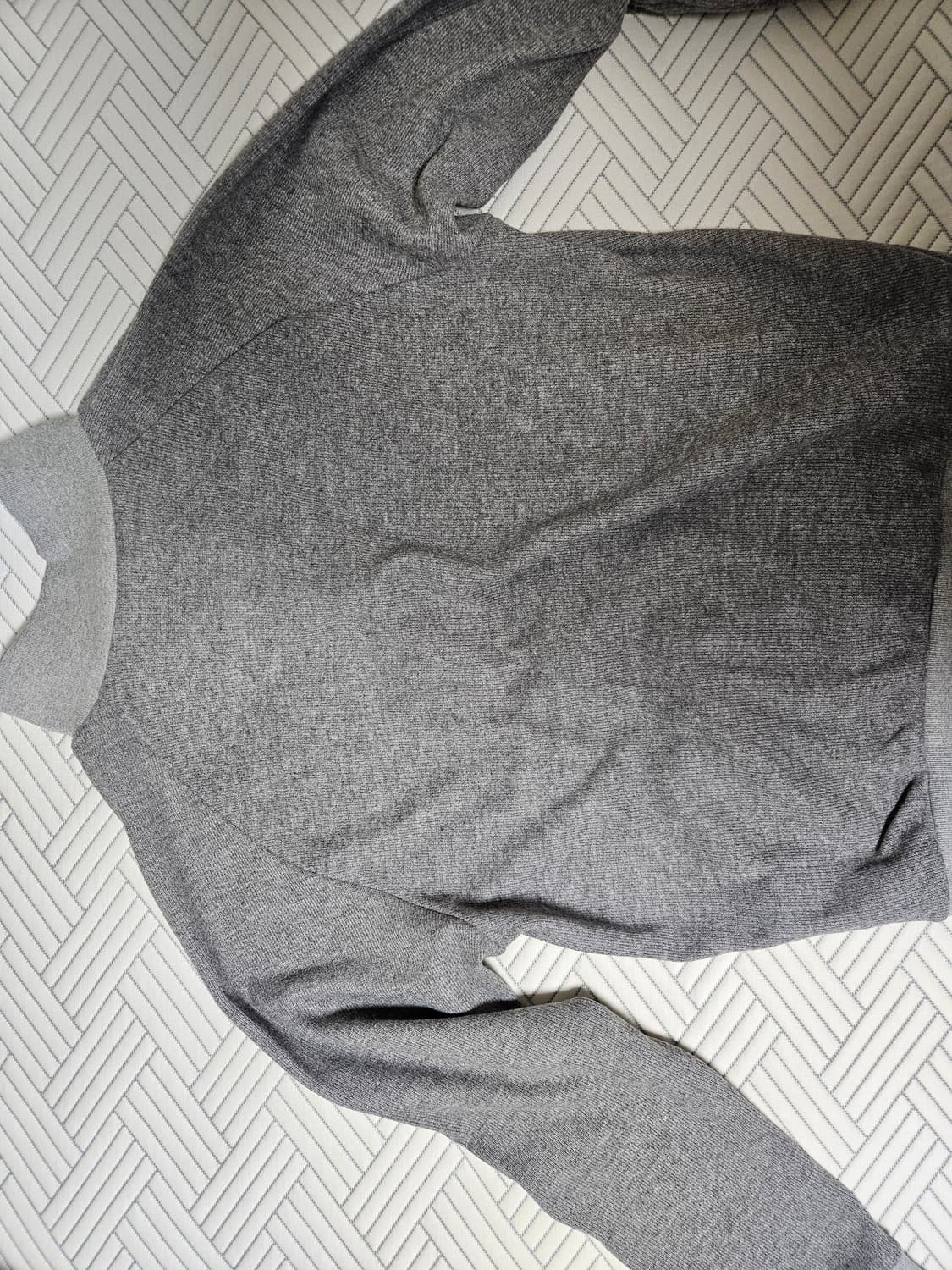 999humanity EASY KNITTED HALF ZIP UP 상품이미지3