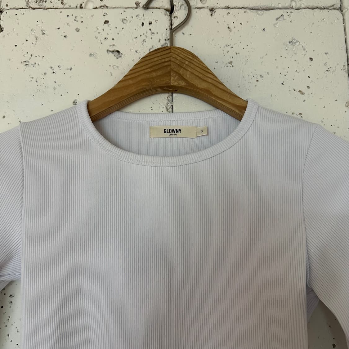 우먼S 글로니 골지 긴팔티 상품이미지2