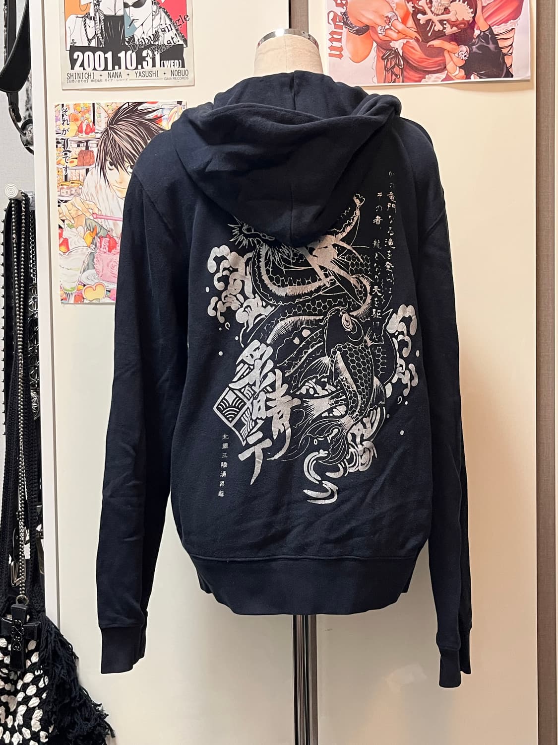 오리엔탈 프린팅 후드집업 ykk지퍼 상품이미지1