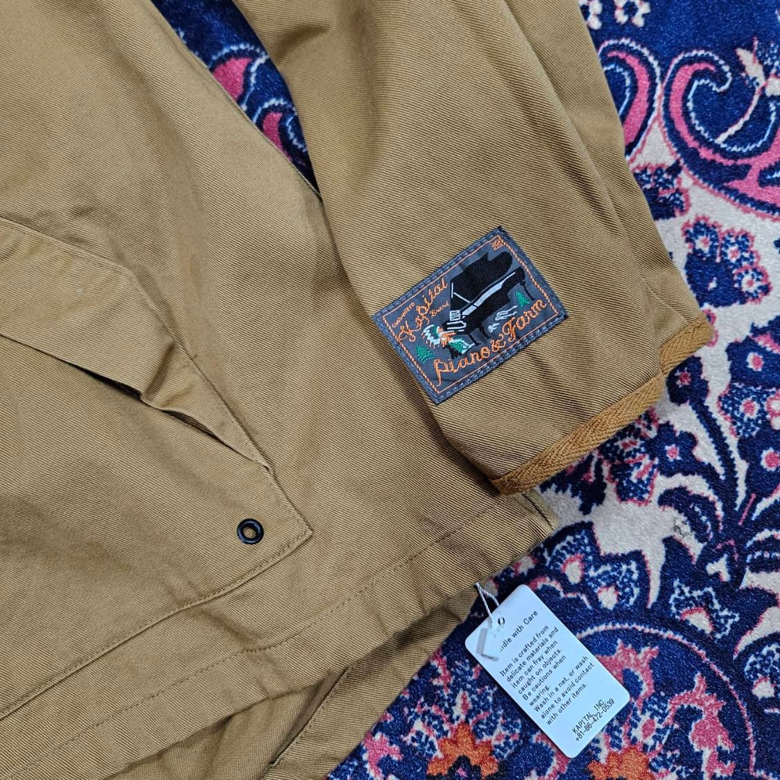 (미사용) 캐피탈(KATIPAL) 레이즈 엔 팜 풀오버 플리스 아노락 상품이미지5