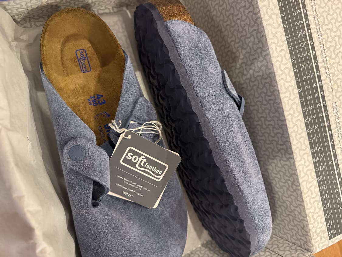 버켄스탁 보스턴 엘리멘탈 블루 43(280) 상품이미지1