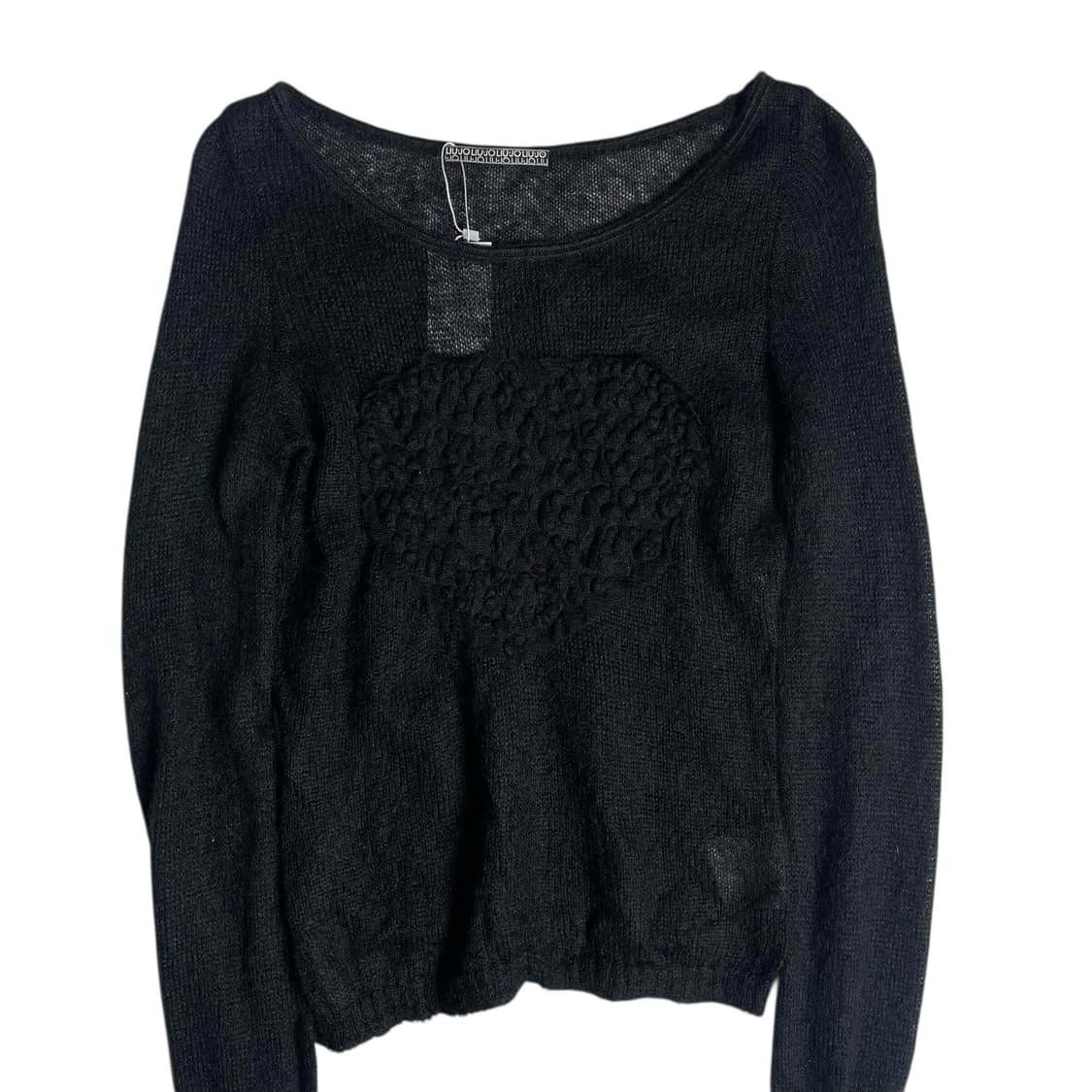 Liu jo 하트 포인트 모헤어 블렌드 니트 (italy)   상품이미지2