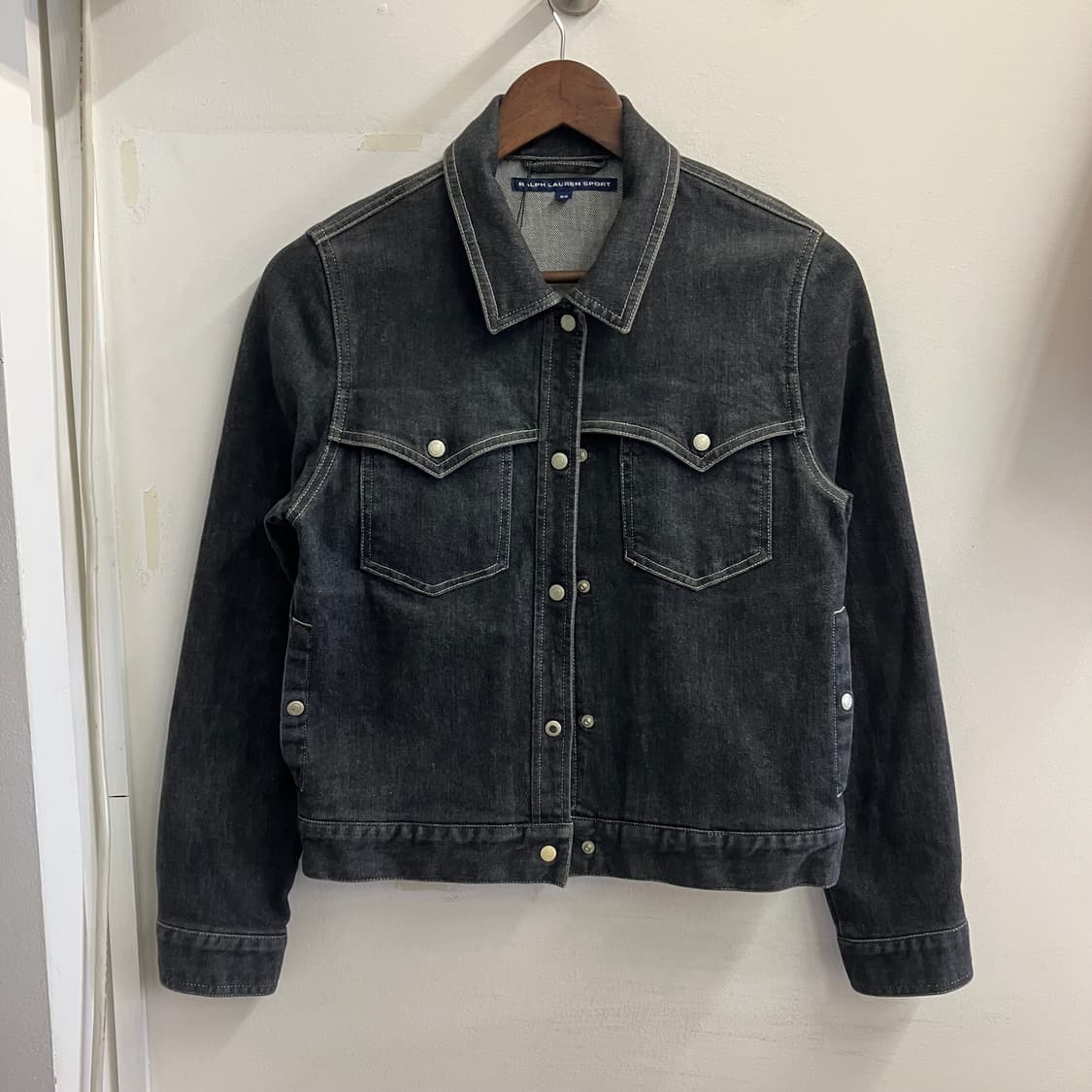 N27 폴로 랄프로렌 스포츠 블랙 데님 청자켓 상품이미지1