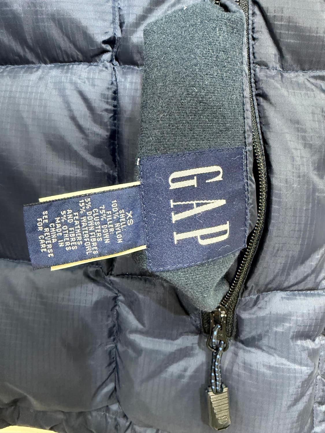 OLD GAP 올드 갭 리버서블 다운 베스트 상품이미지6