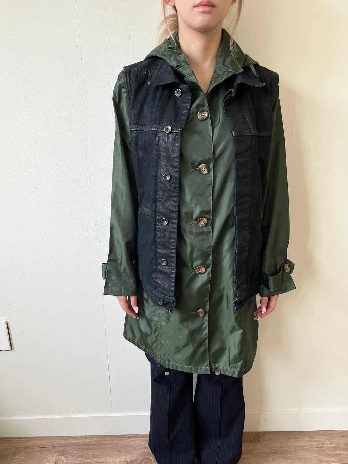 Rick Owens 다크쉐도우 코팅 베스트 상품이미지6