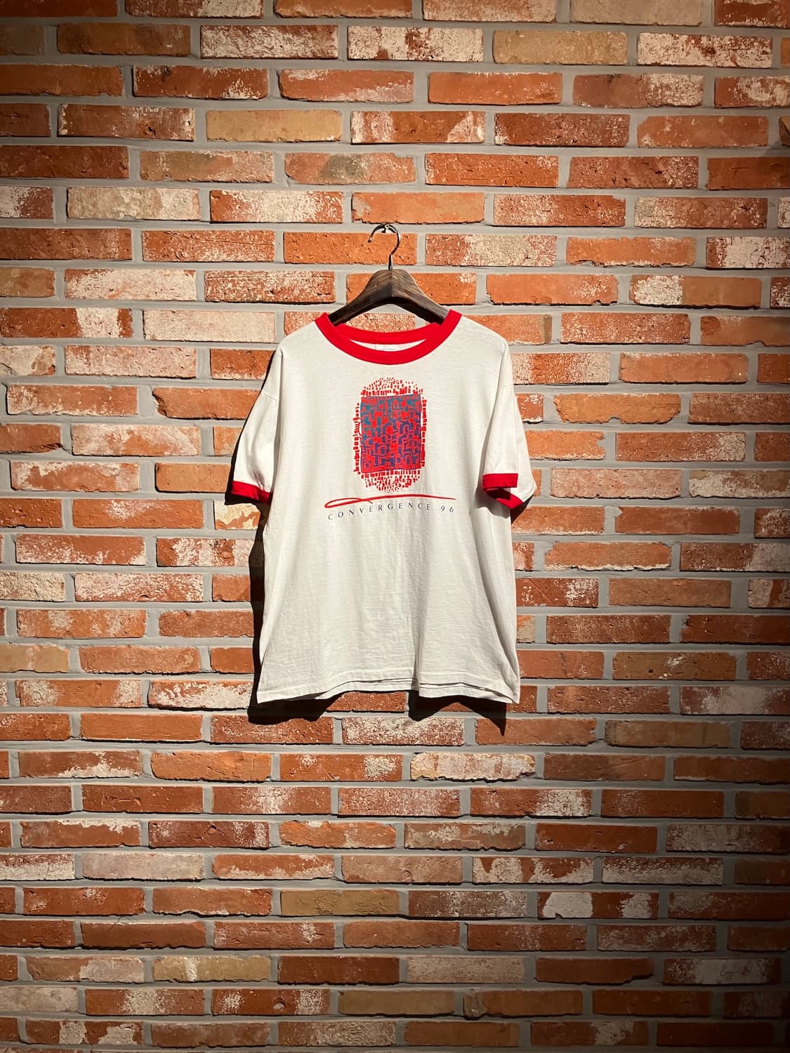 90s USA 빈티지 헤인즈 링거 티셔츠 상품이미지1