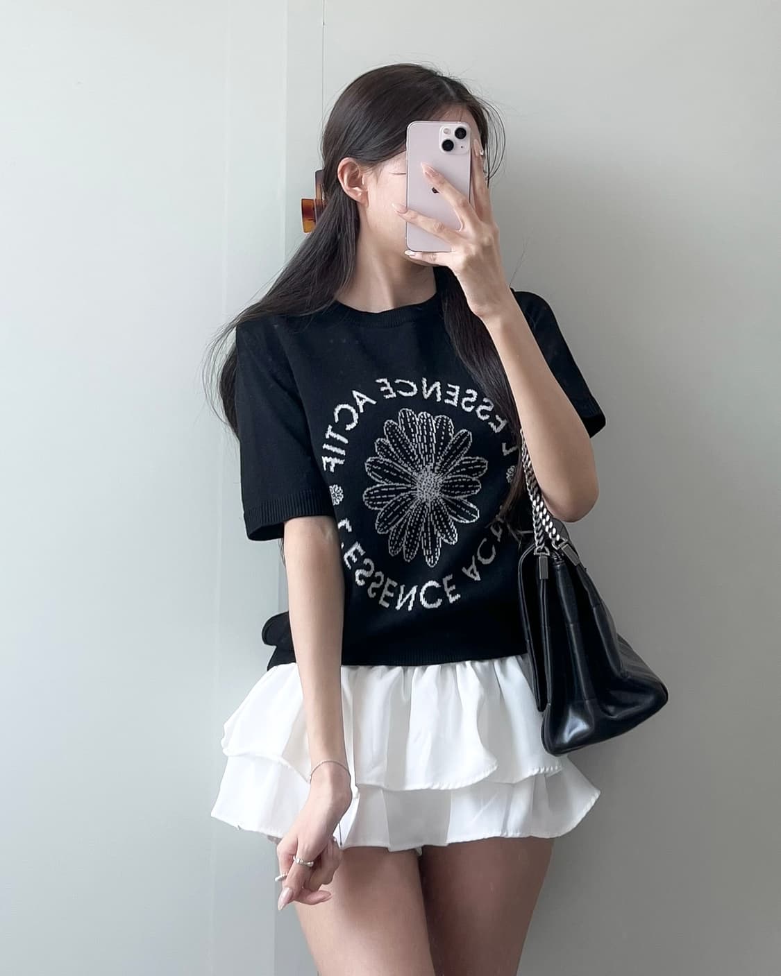 마르디 메크르디 반팔 니트 상품이미지2