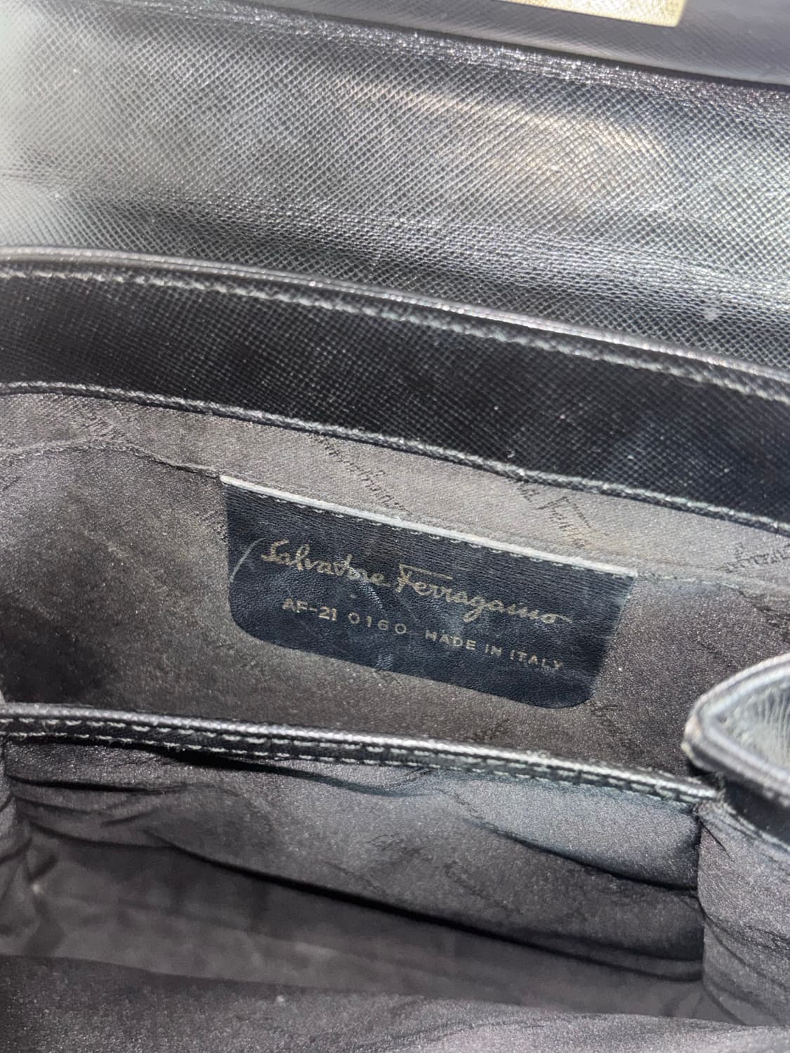 페라가모 금장 간치니 켈리 탑 핸드백 상품이미지3