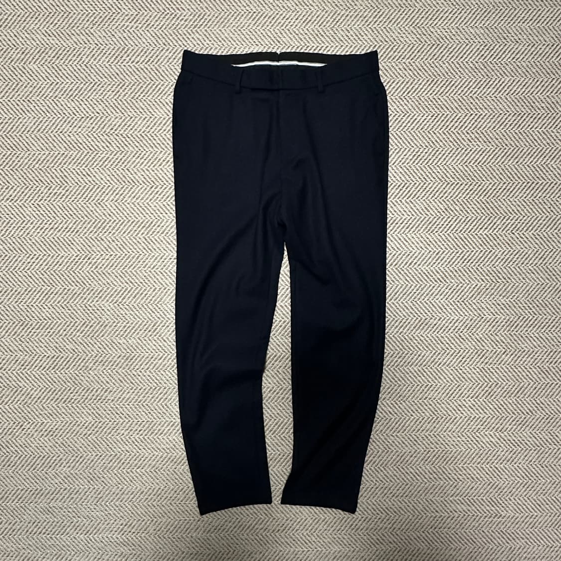 UNITED ARROWS wool slacks navy 상품이미지1