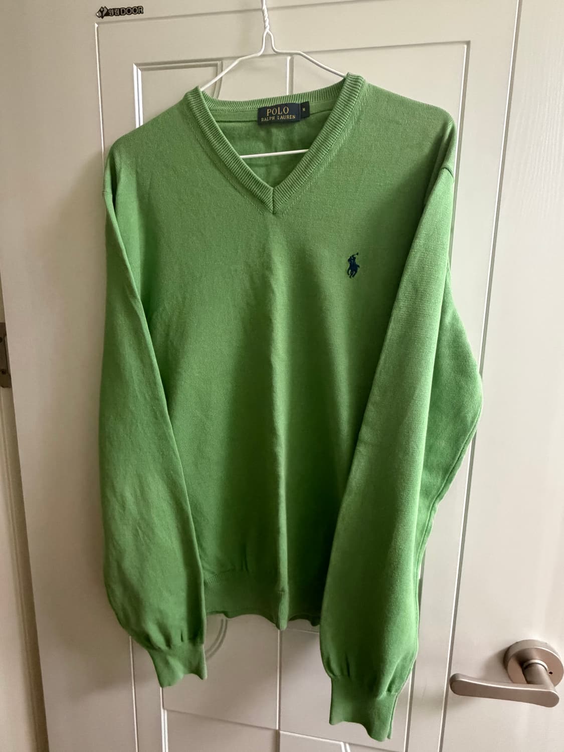 폴로 빈티지 니트 그린 m 상품이미지2