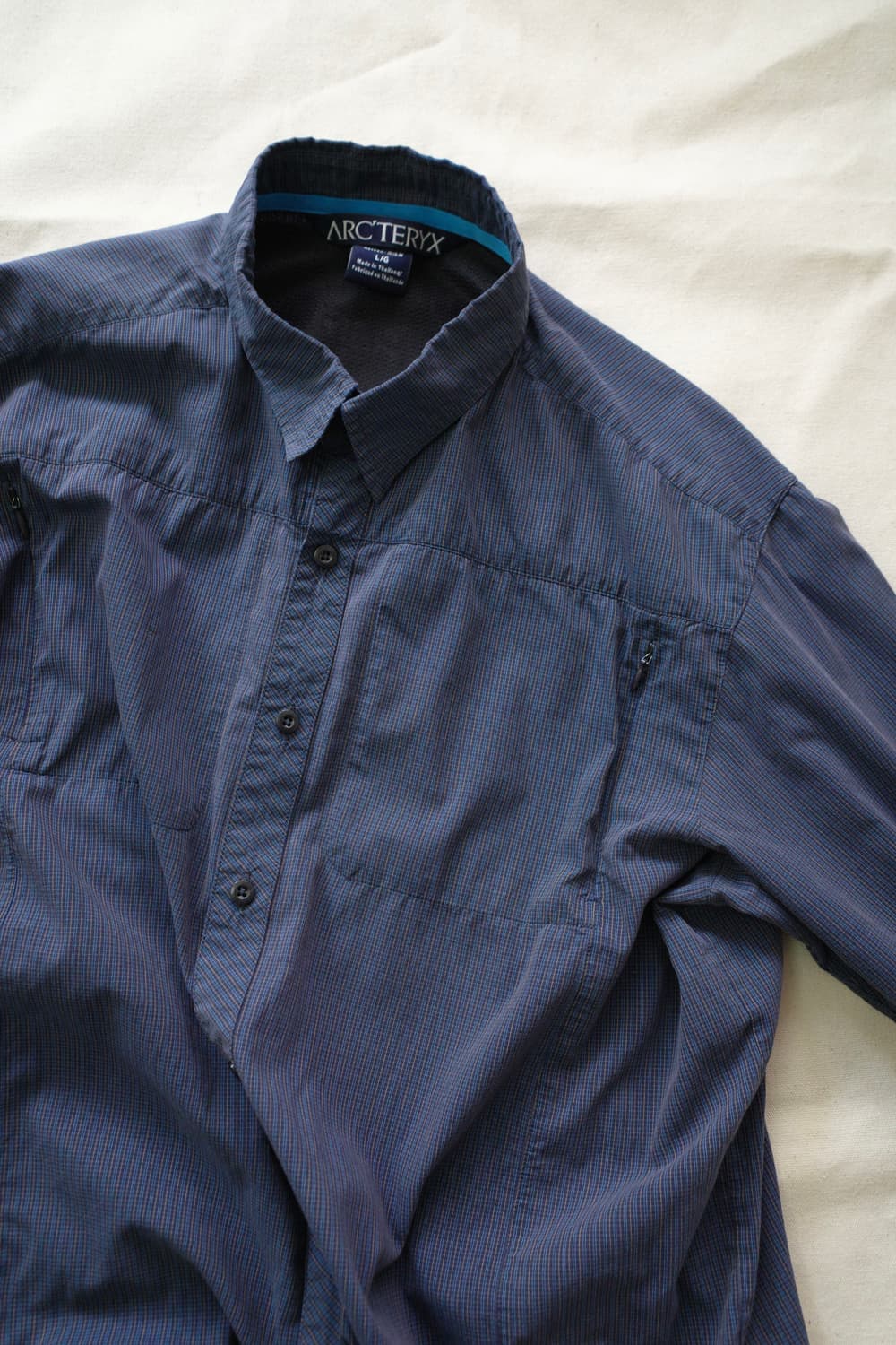 아크테릭스 아웃도어 체크 셔츠 상품이미지8