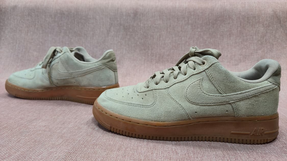 나이키 250mm-  에어포스1 스웨이드 브라운솔 상품이미지4