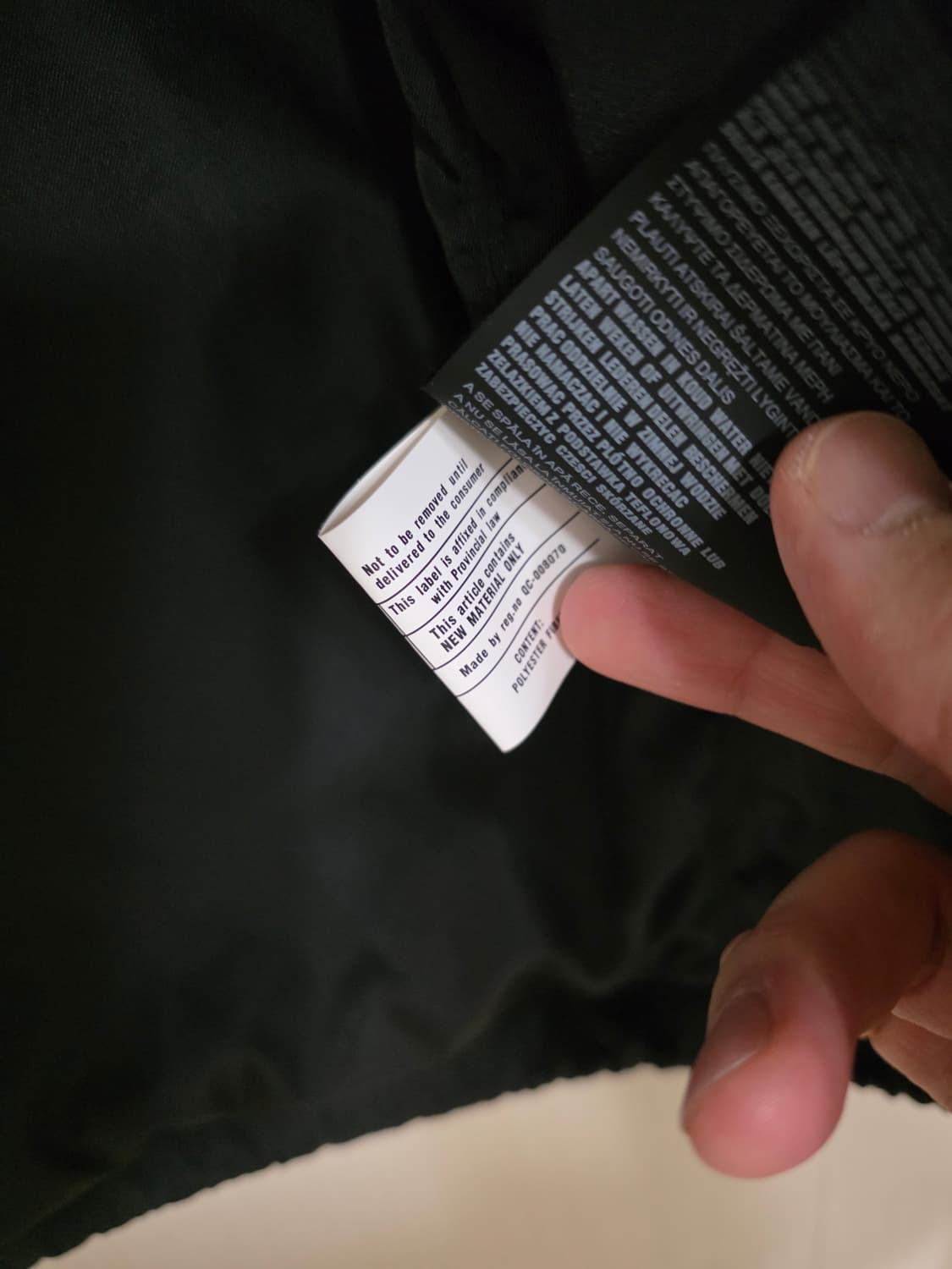 프라다 리나일론 블루종 봄버 자켓 상품이미지8