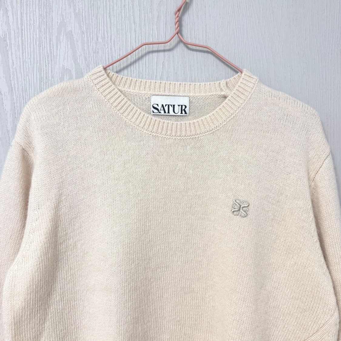 (s) 세터 언발란스 울 캐시미어 니트 상품이미지2