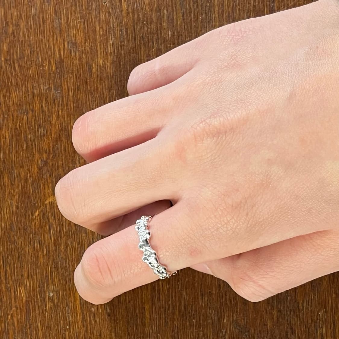 새상품 여성 신주 불규칙 반지  상품이미지7